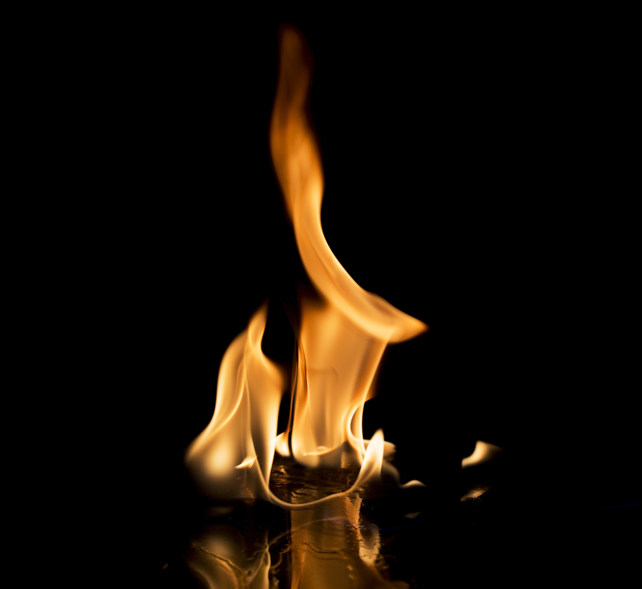 火焰会产生影子吗？