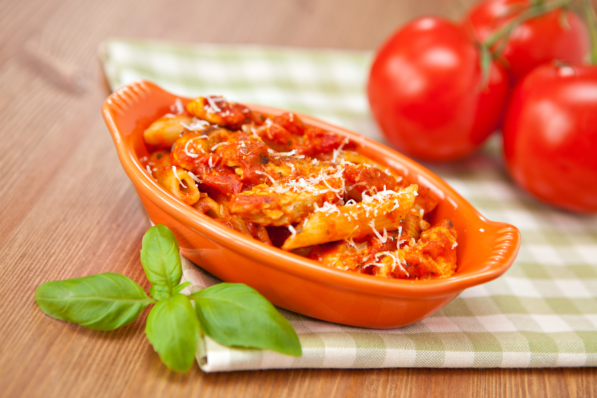 spicy chicken penne pasta