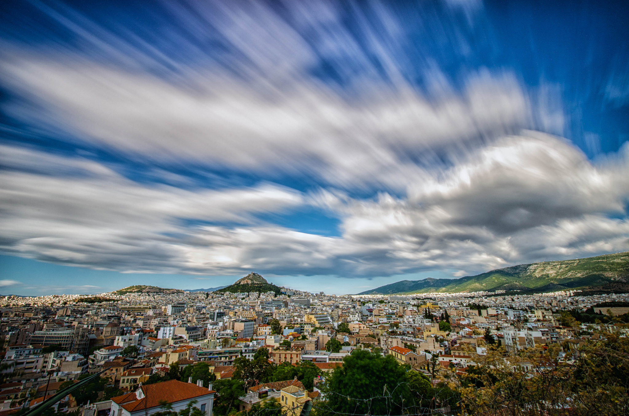 athens from plaka