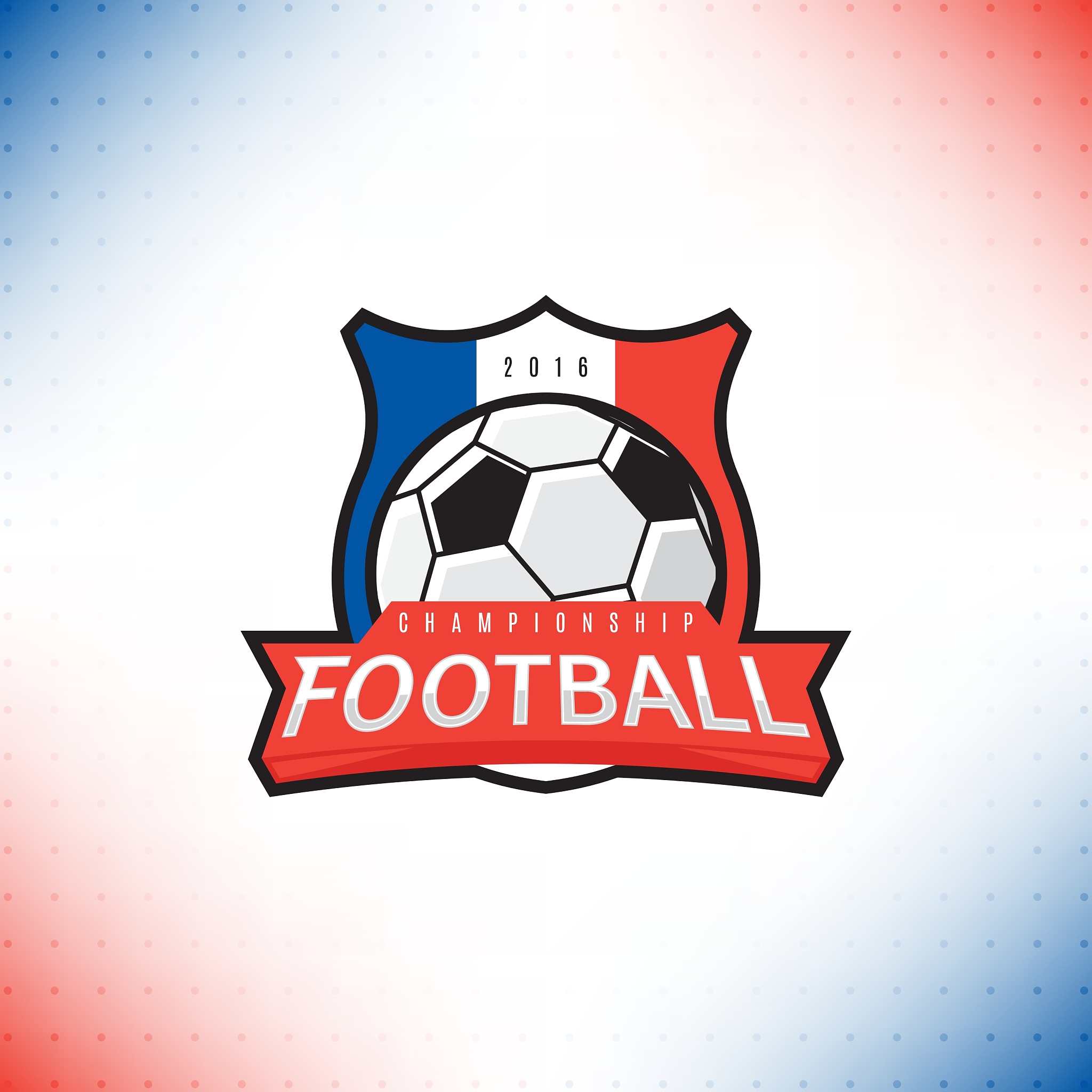 label of football championship 2016