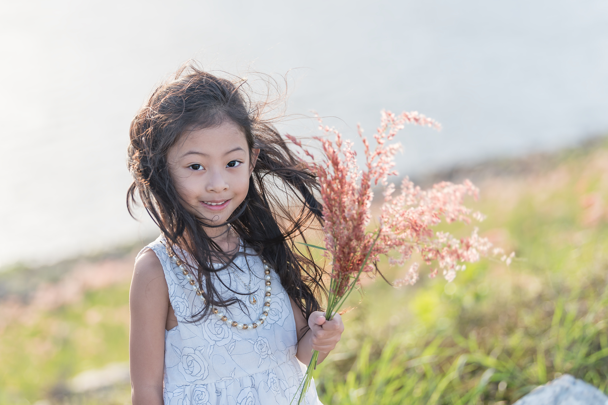 kid fashion. cute little asian girl