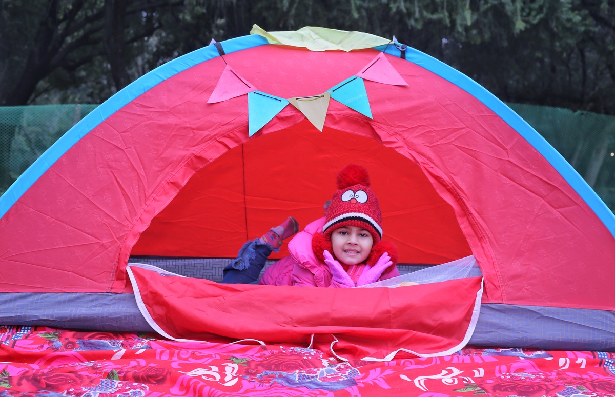 形容帐篷特别好看的词语