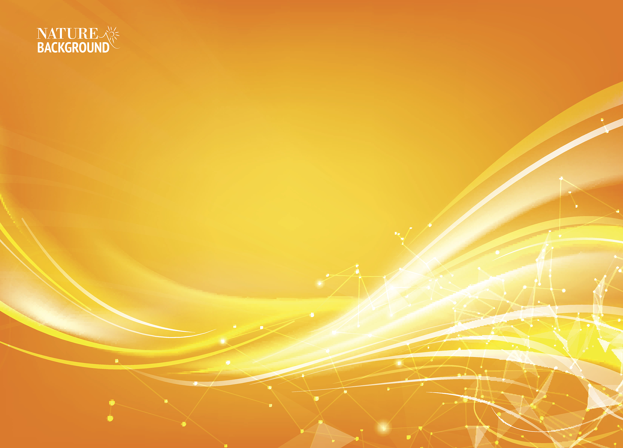 orange background