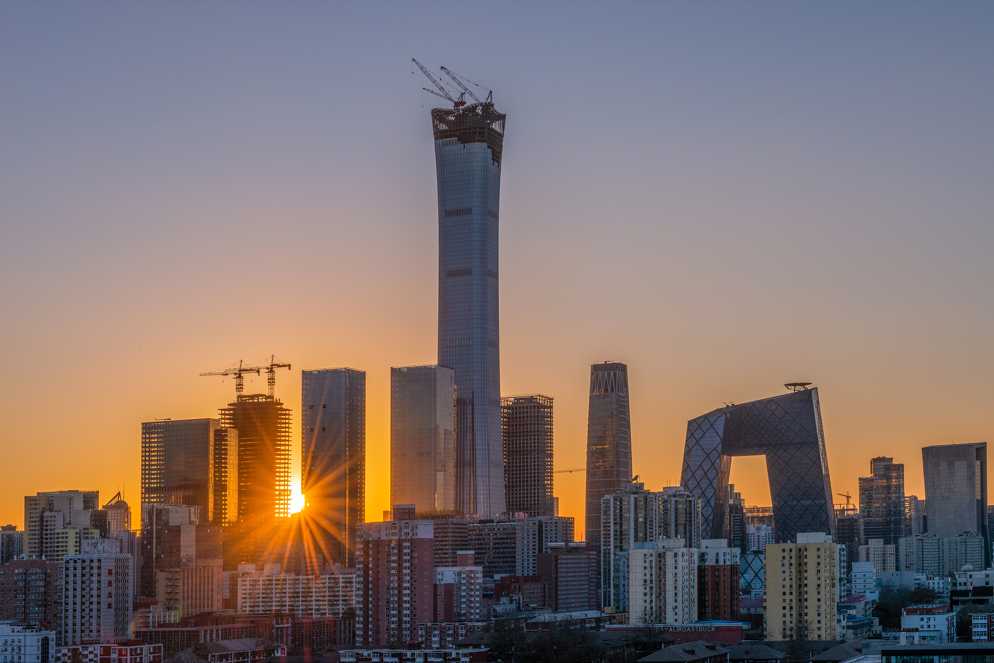 建设中的cbd