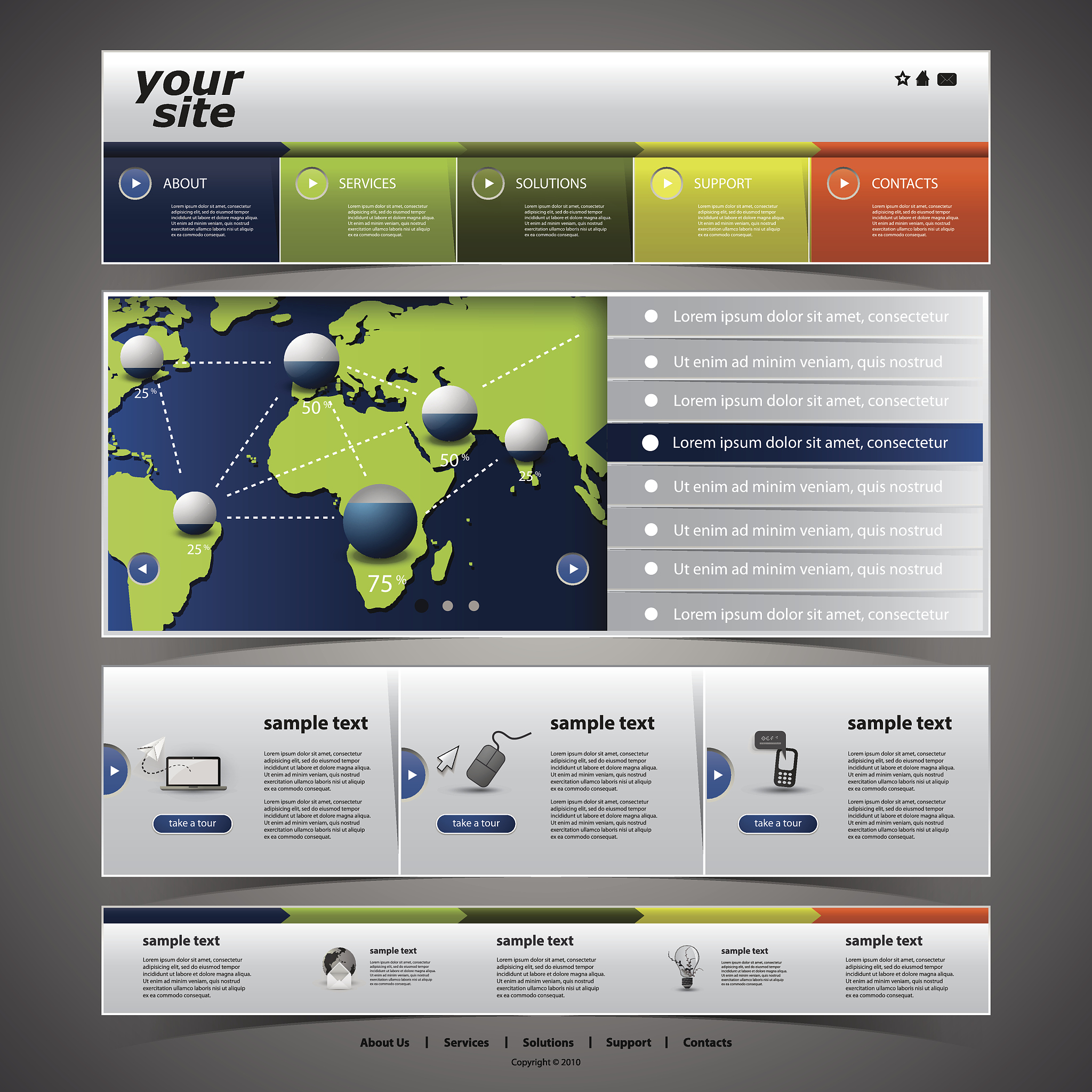 website template
