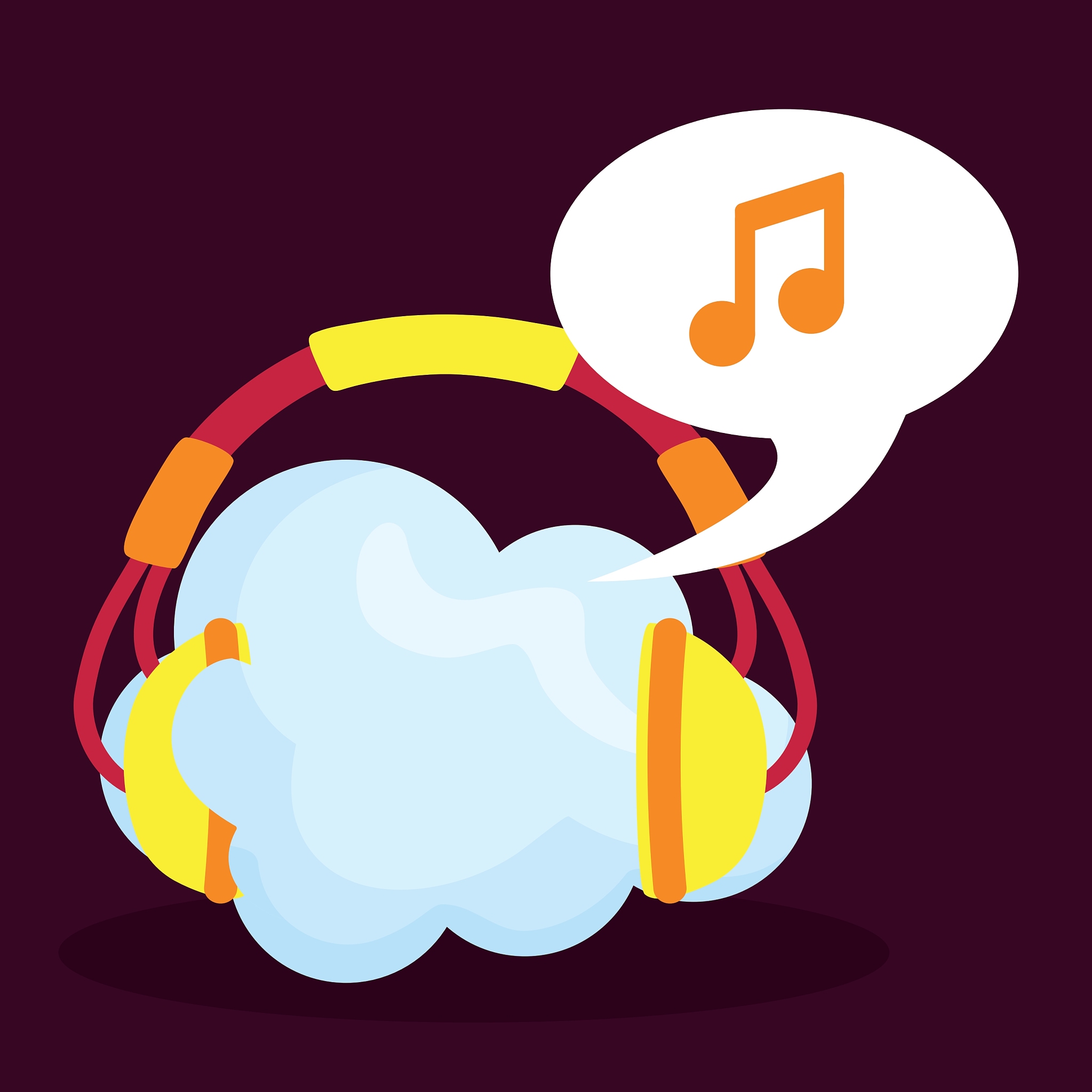 graphic design of music online