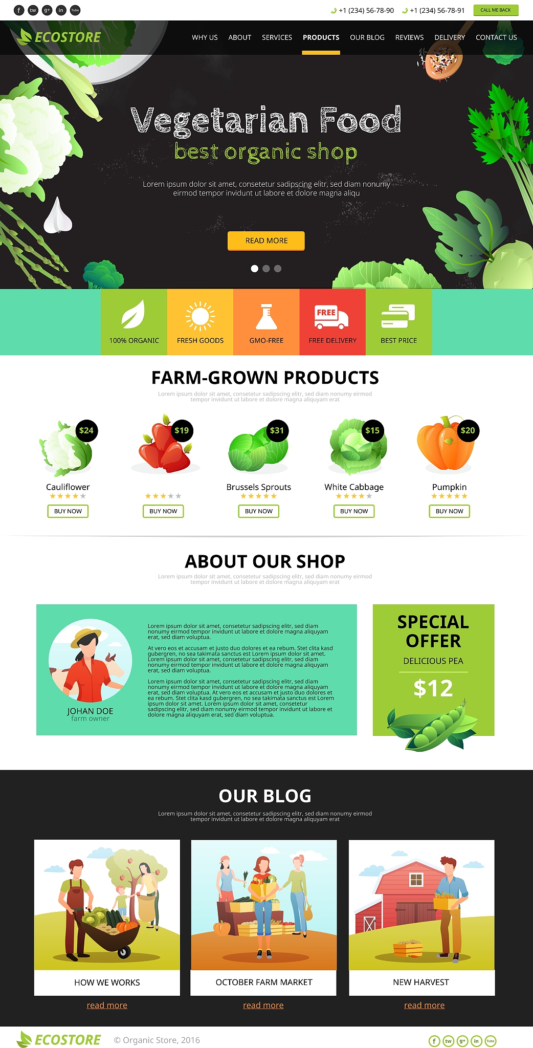 web page eco food