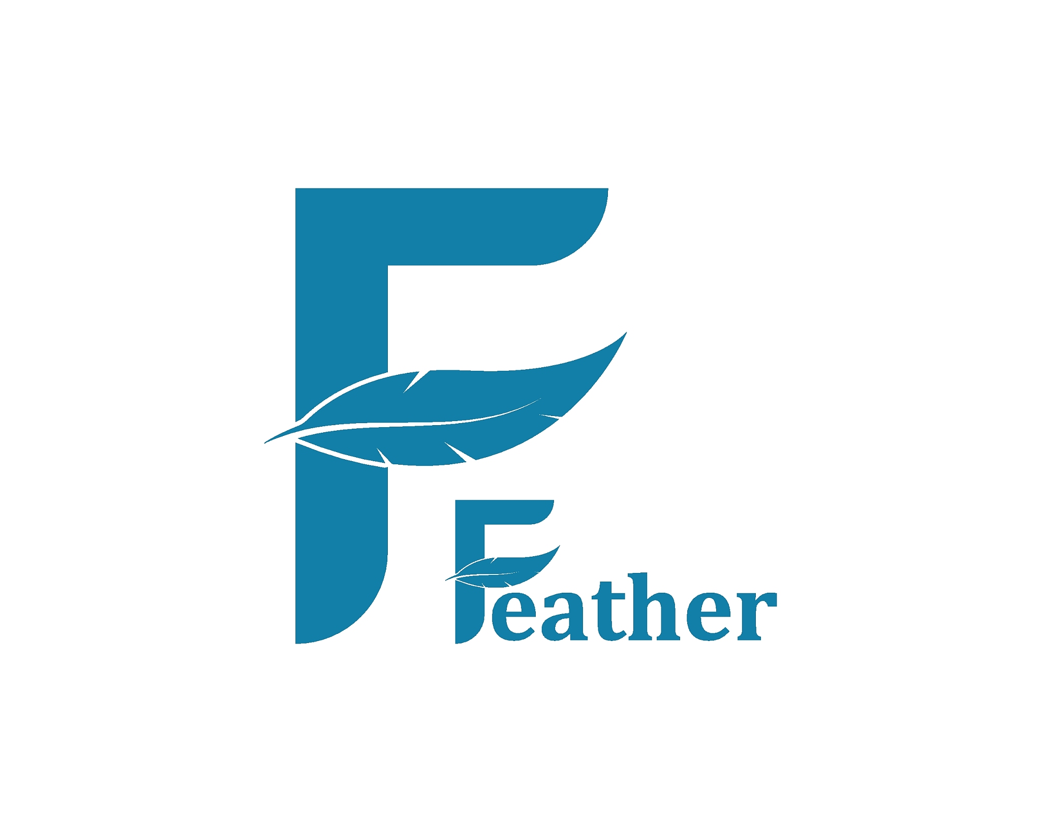 f letter logo icon illustration vector
