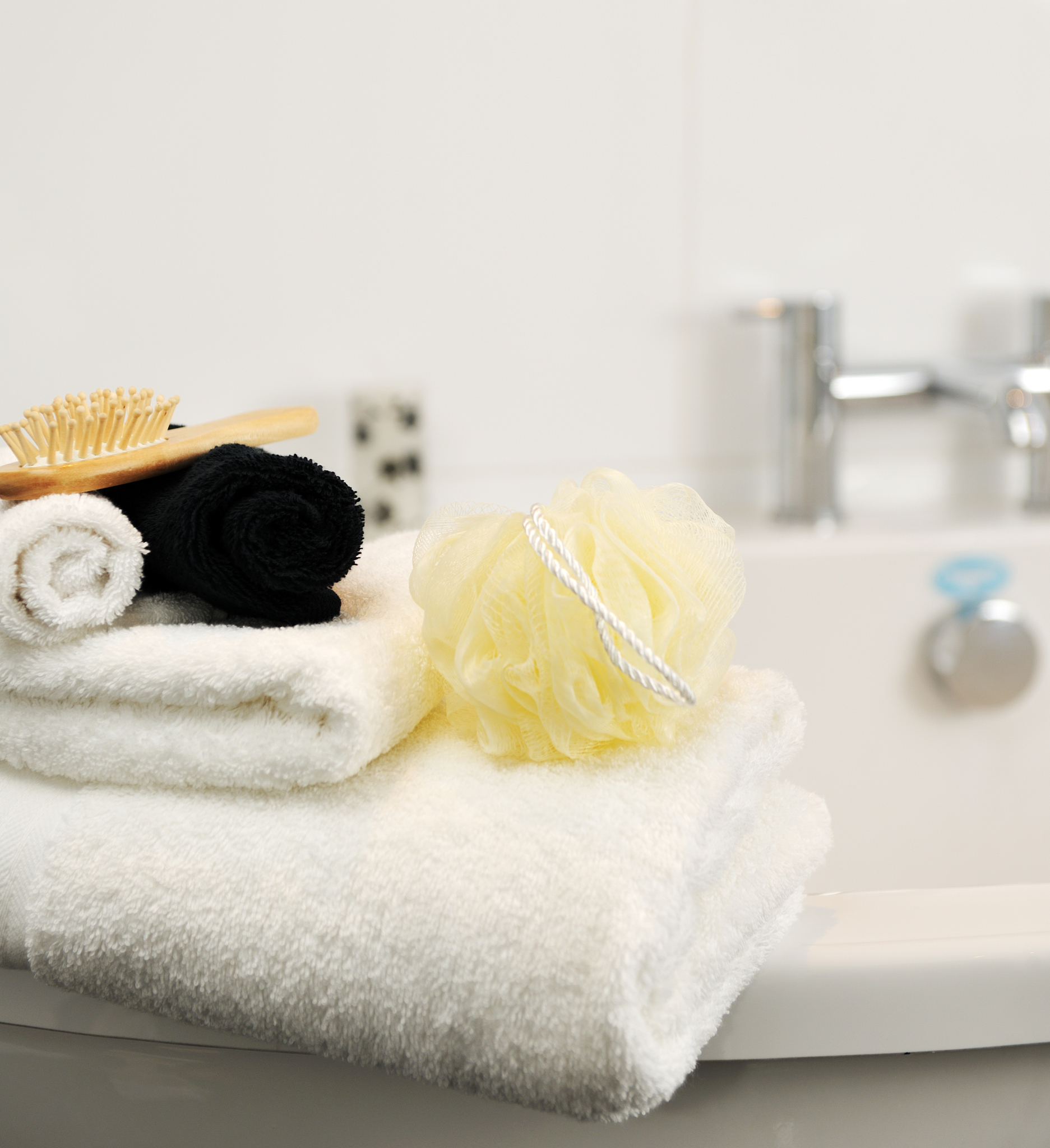 relaxing bathtime