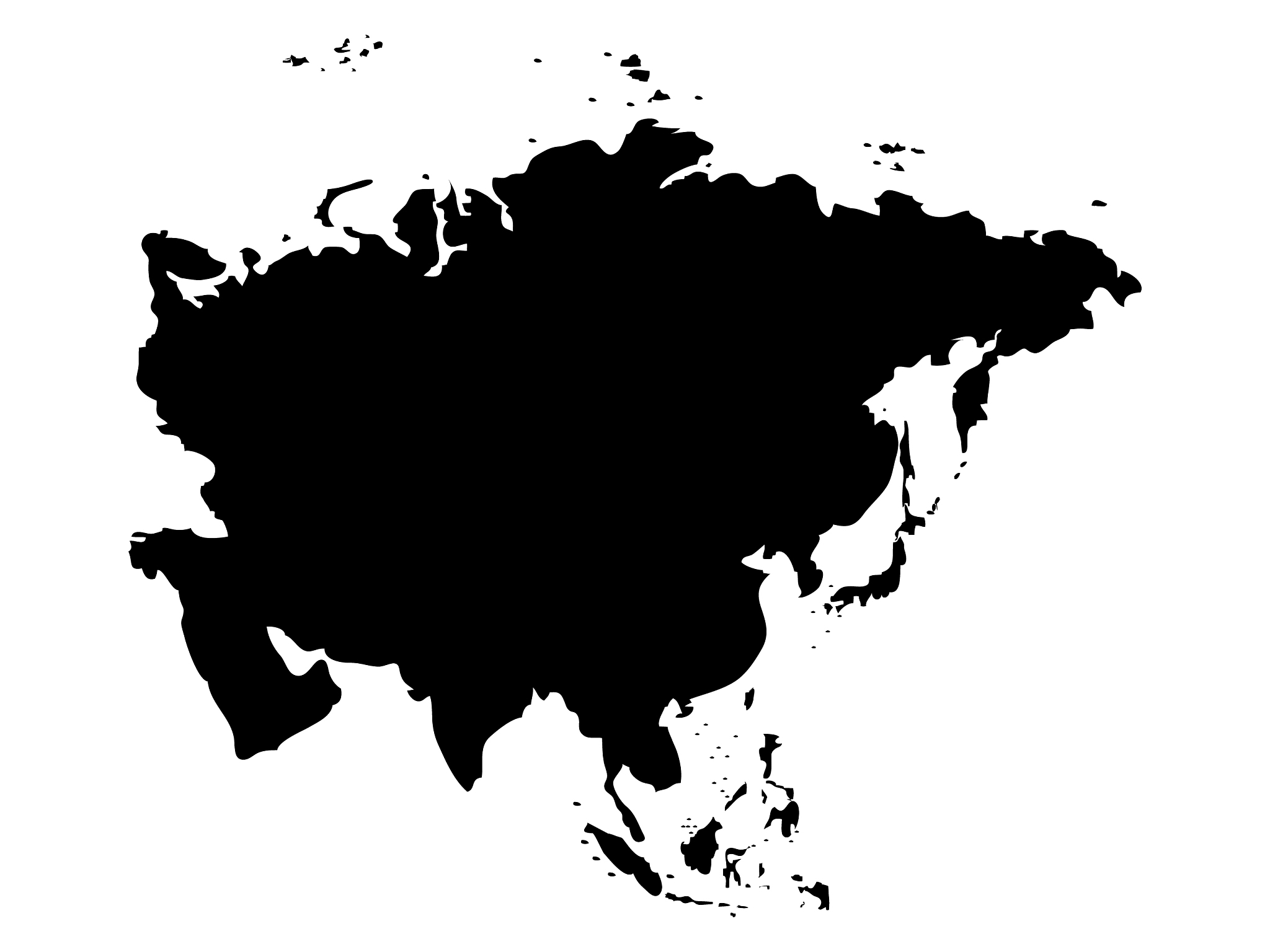 asia map
