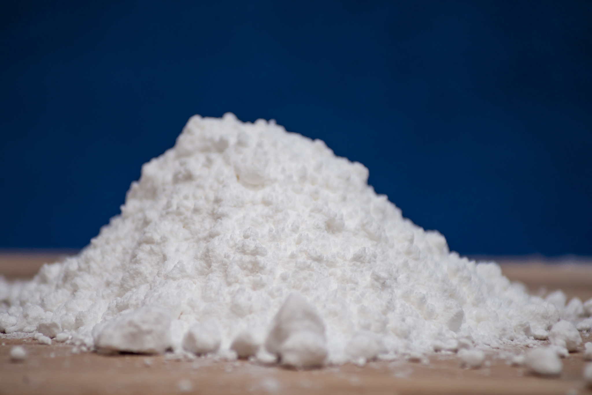 powdered sugar, angle of repose