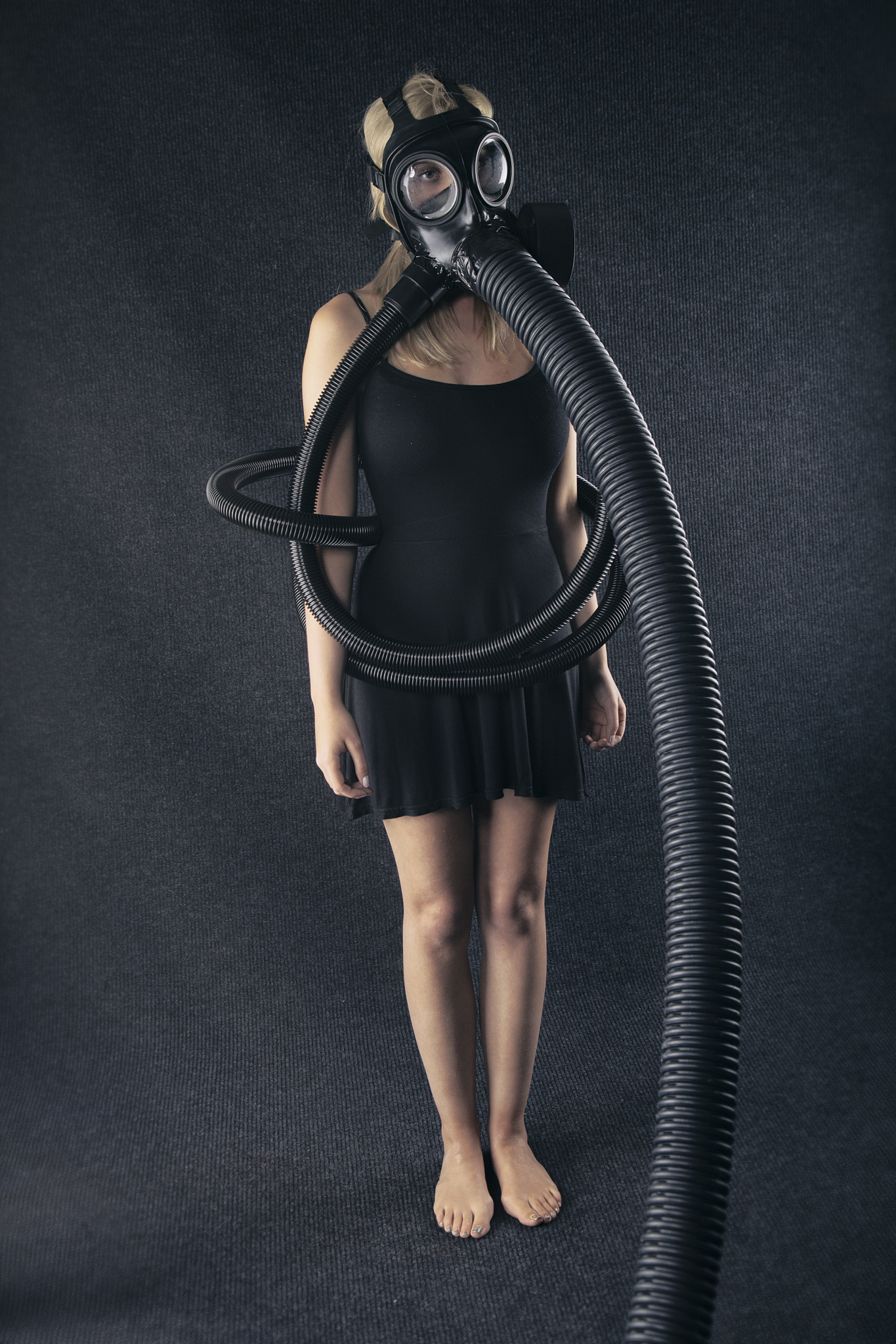 kigurumi面具带锁窒息