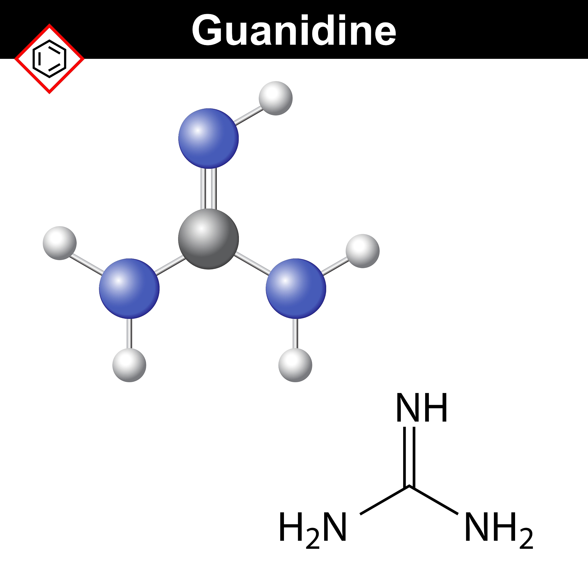 guanidine molecule