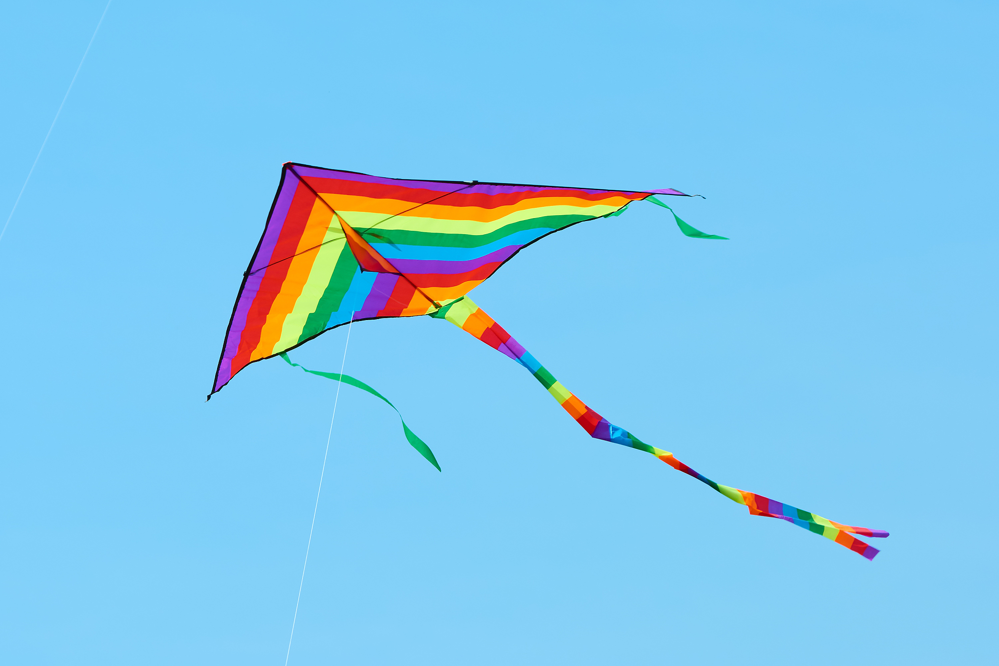 kite is aircraft lifted by wind power. kite festival.
