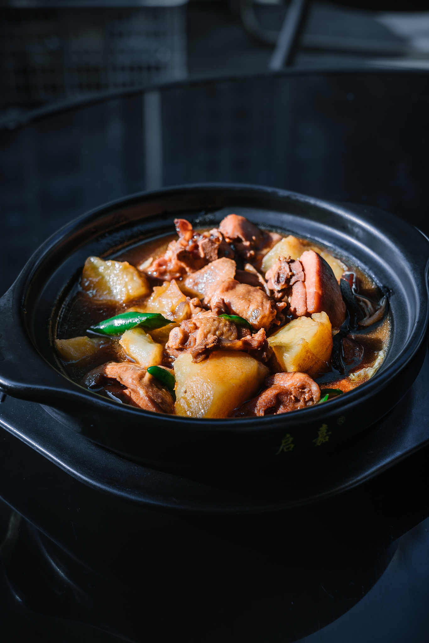 描述黄焖鸡的话术