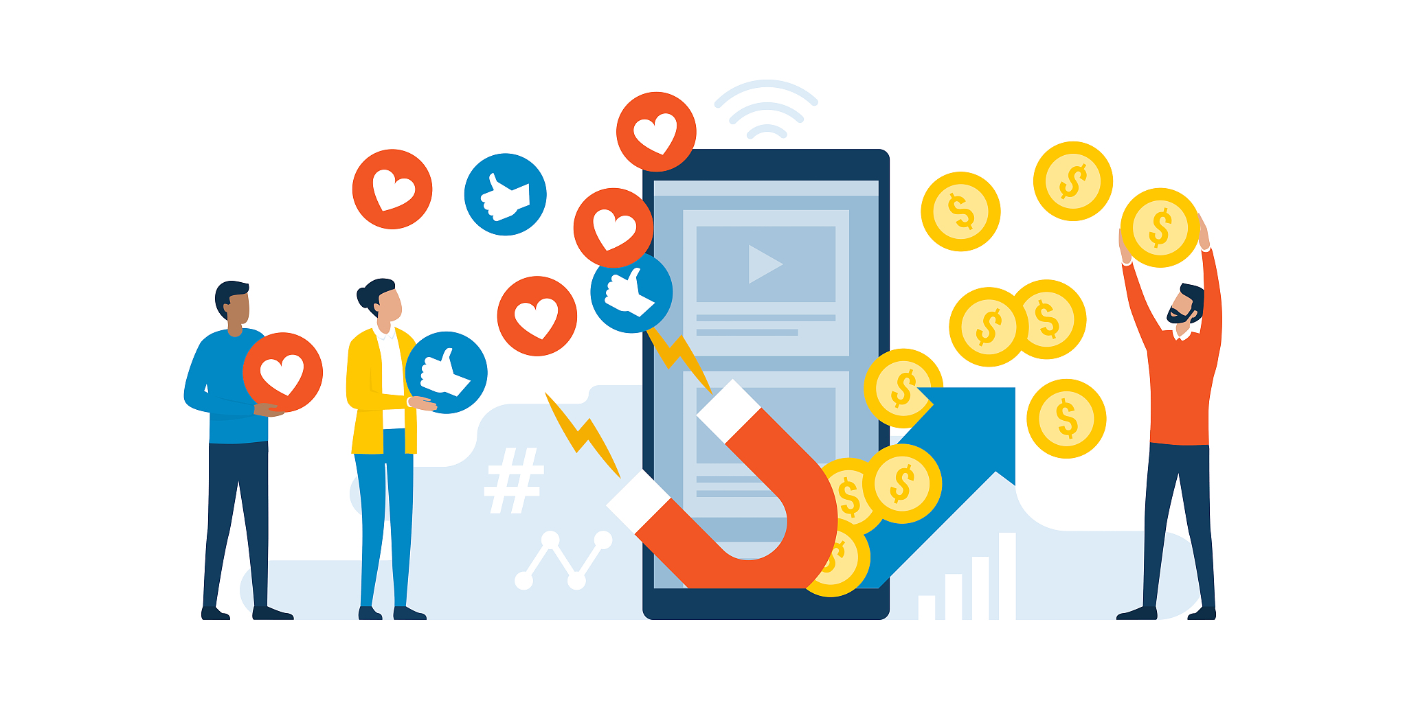 social media marketing and earning