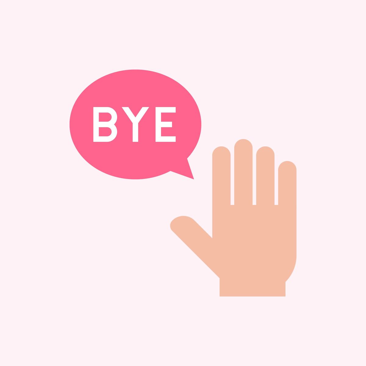 再见，感谢你的帮助