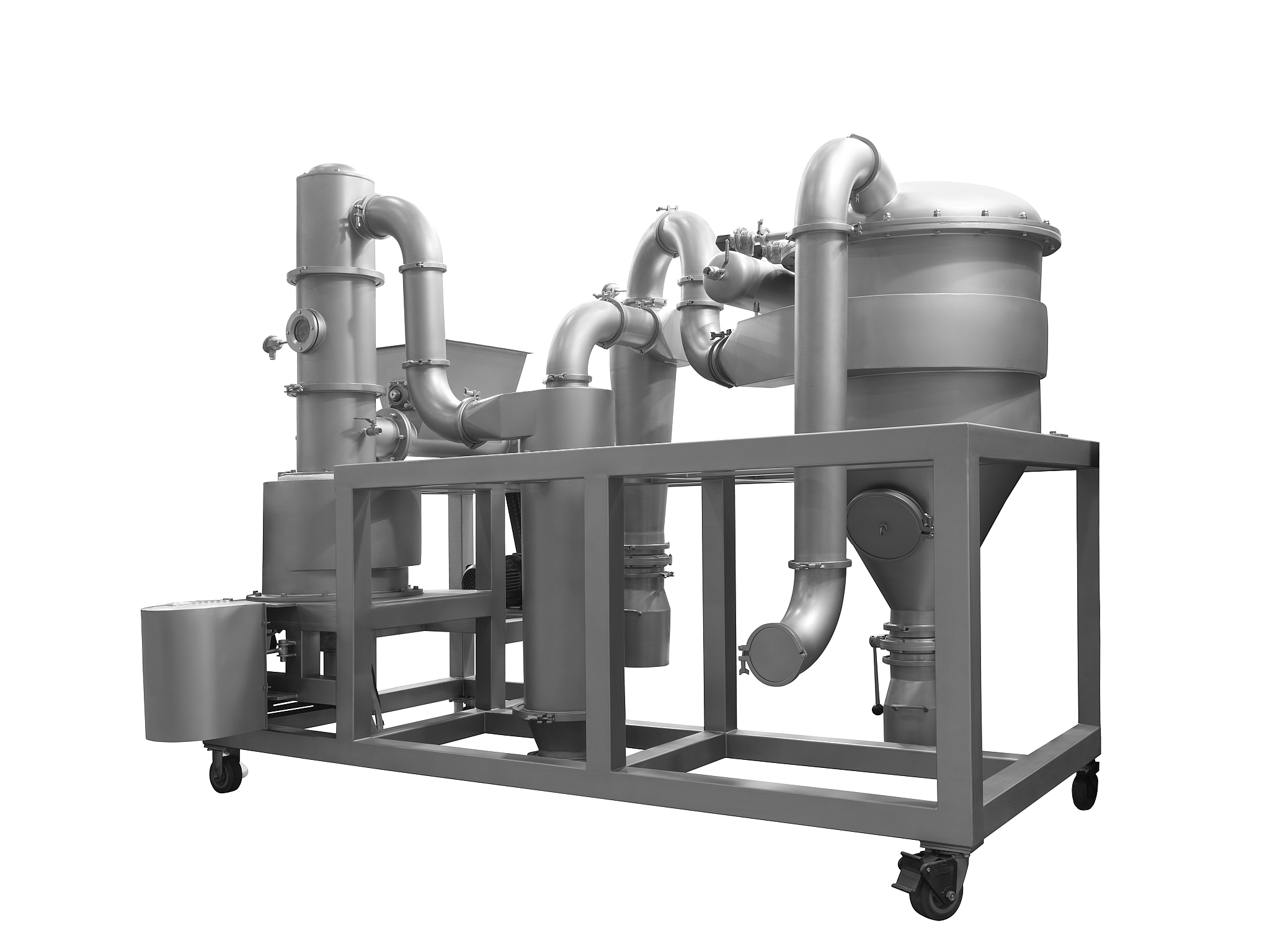 滚筒干燥热风逆流干燥方式