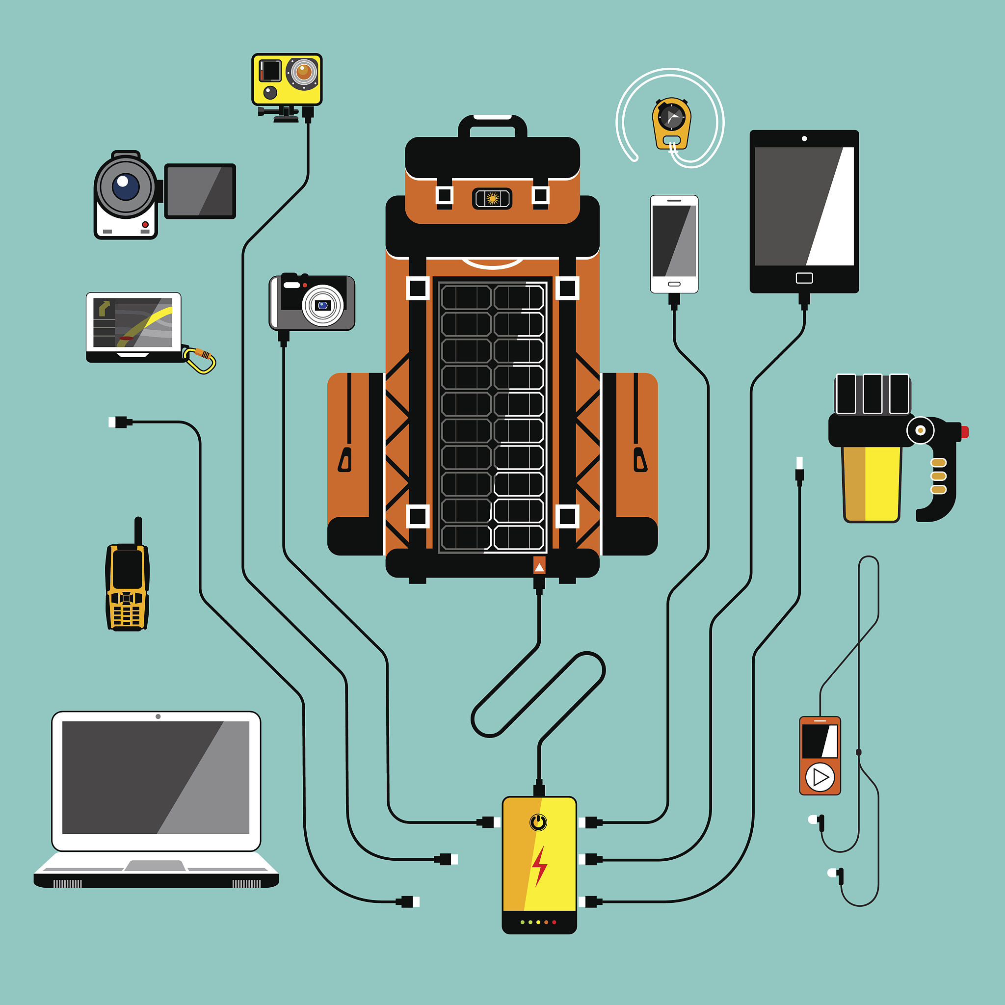 Power System Components: Buses, Transmission Lines, Transformers, Loads & Generators