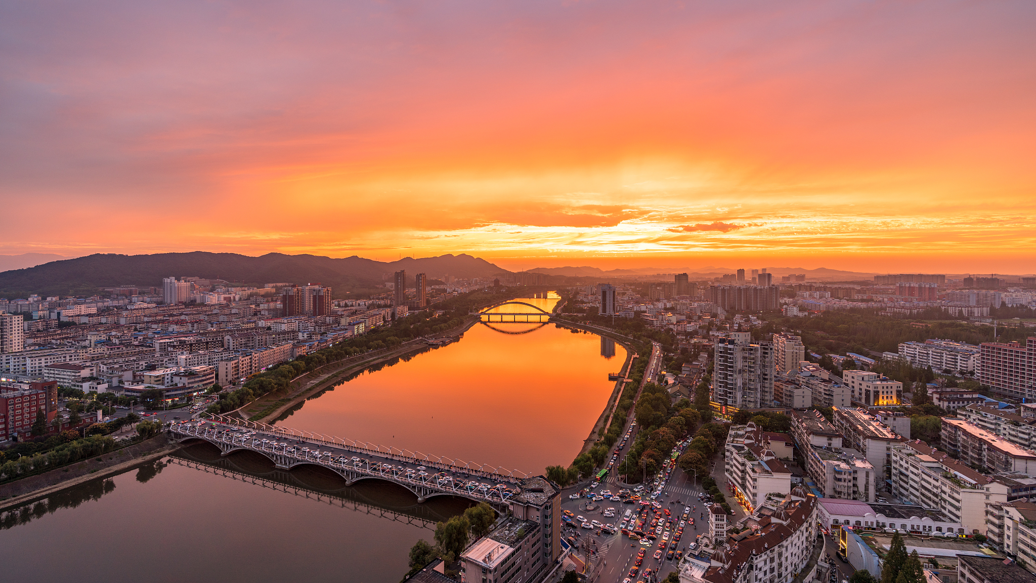 2020信阳七夕晚霞