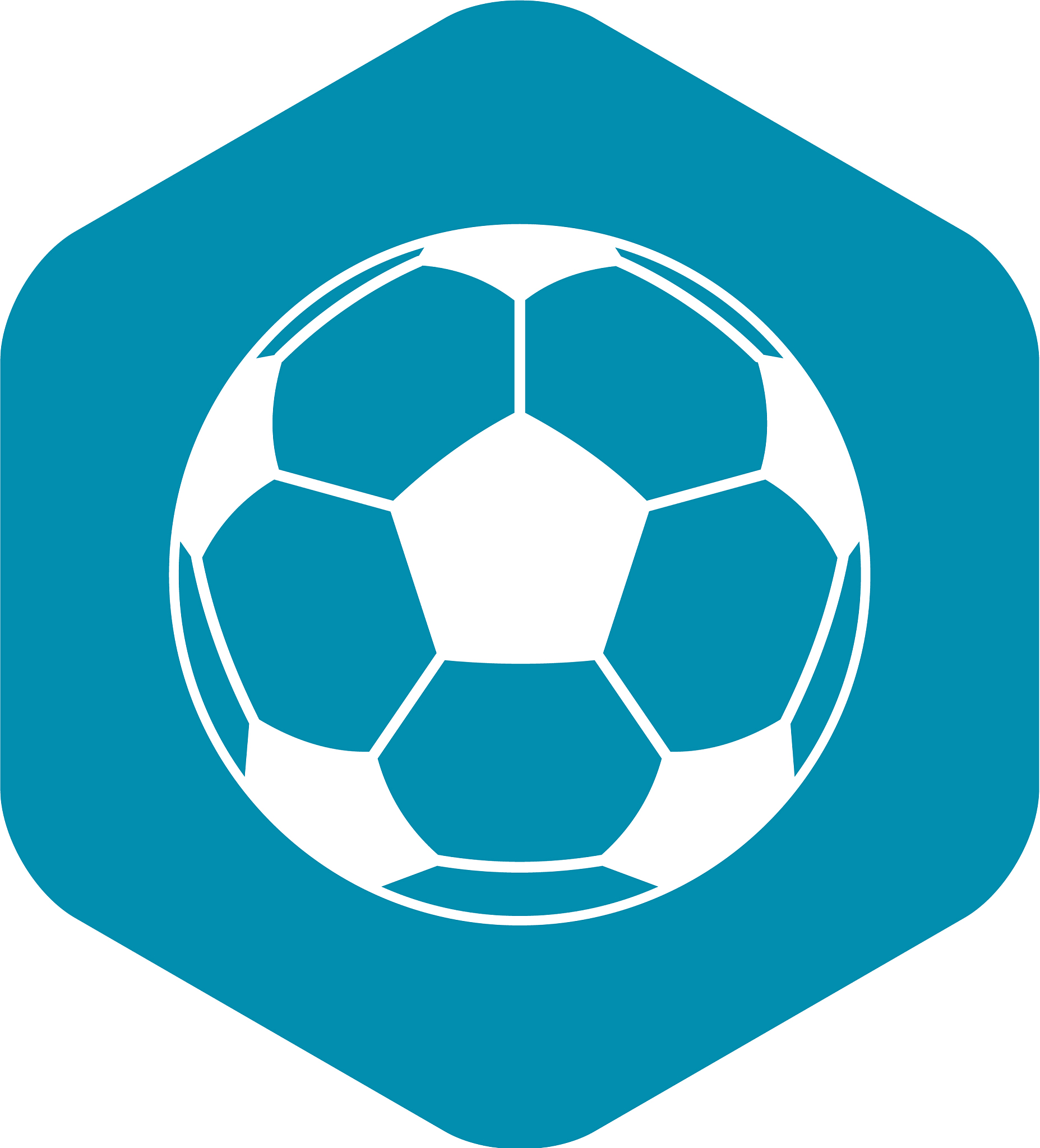 football or soccer ball icon simple style