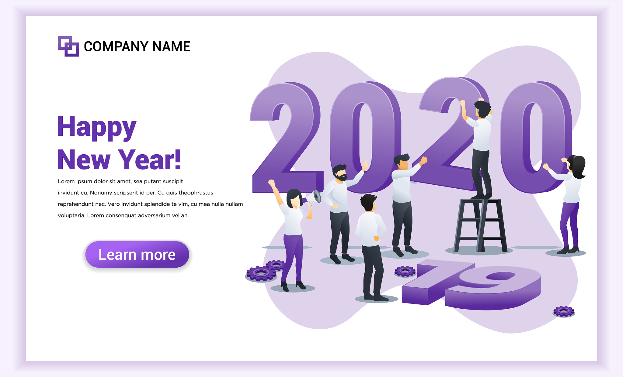 business people are preparing for new year by