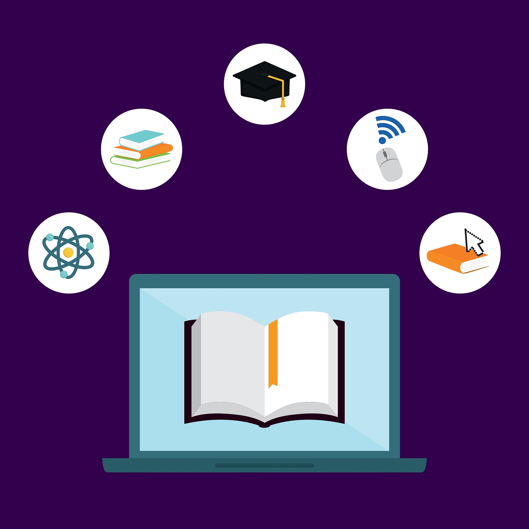 e-learning icon design