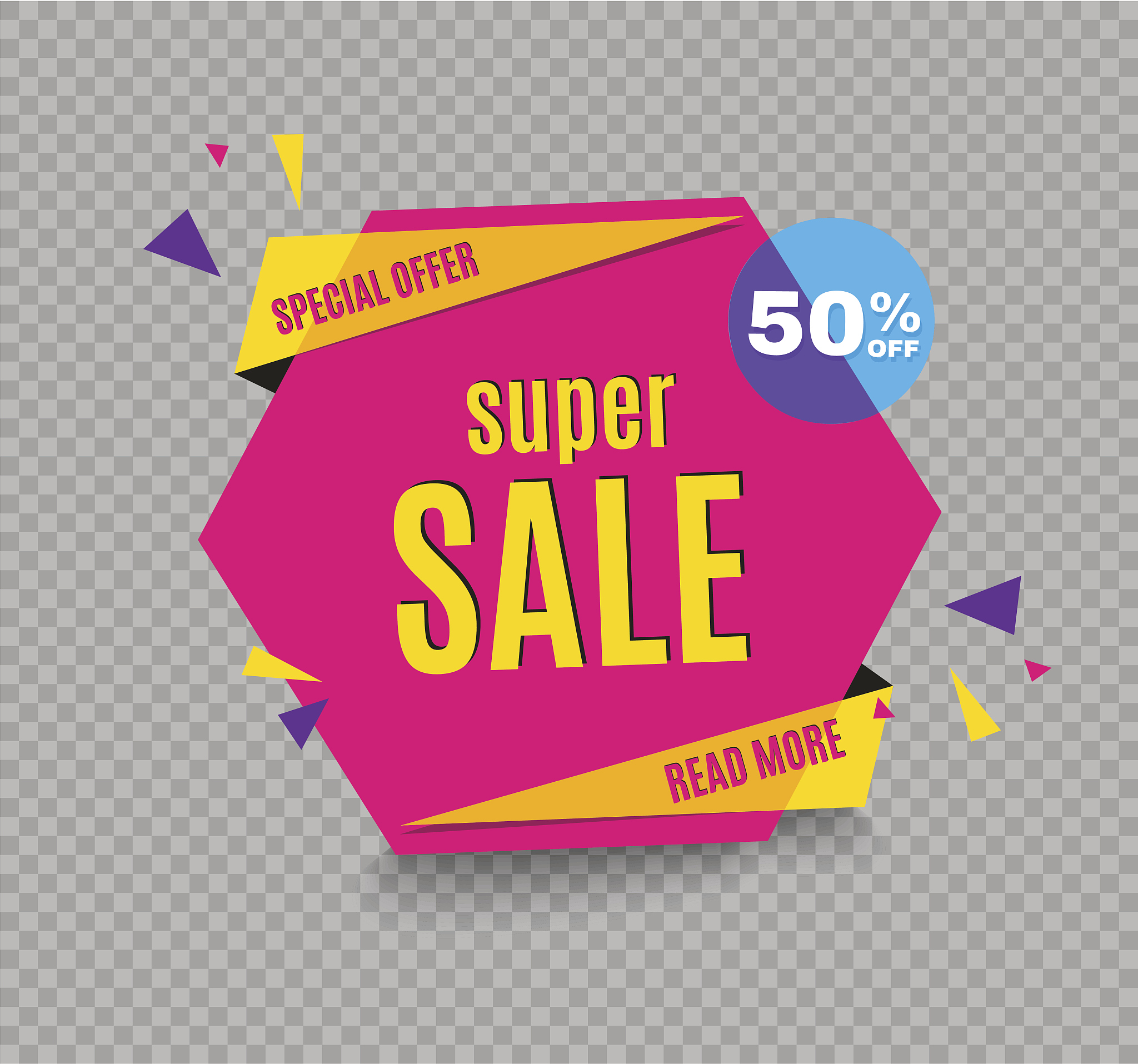 incredible wow sale banner design template. big super sale speci