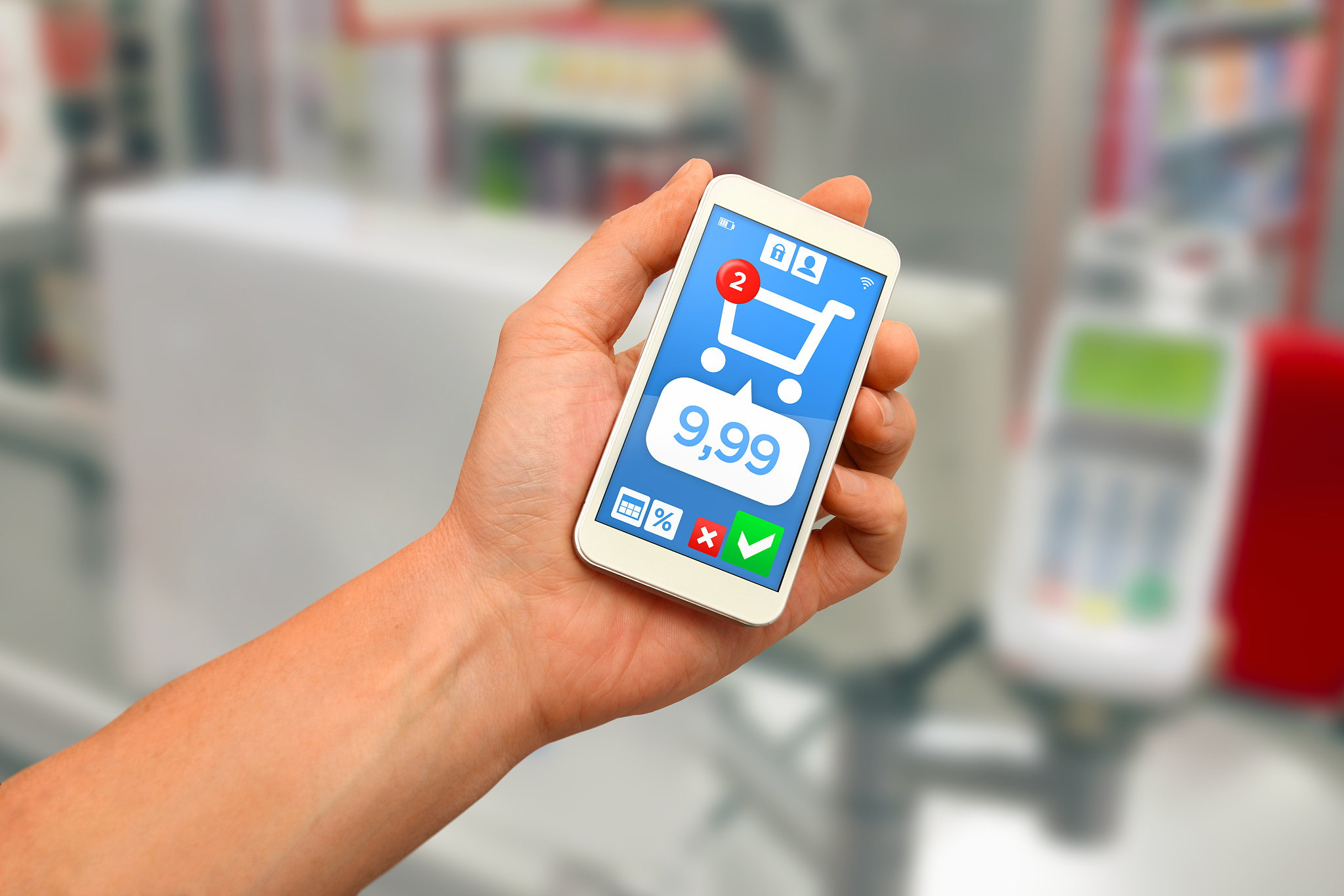 digital wallet: mobile payment with smartphone
