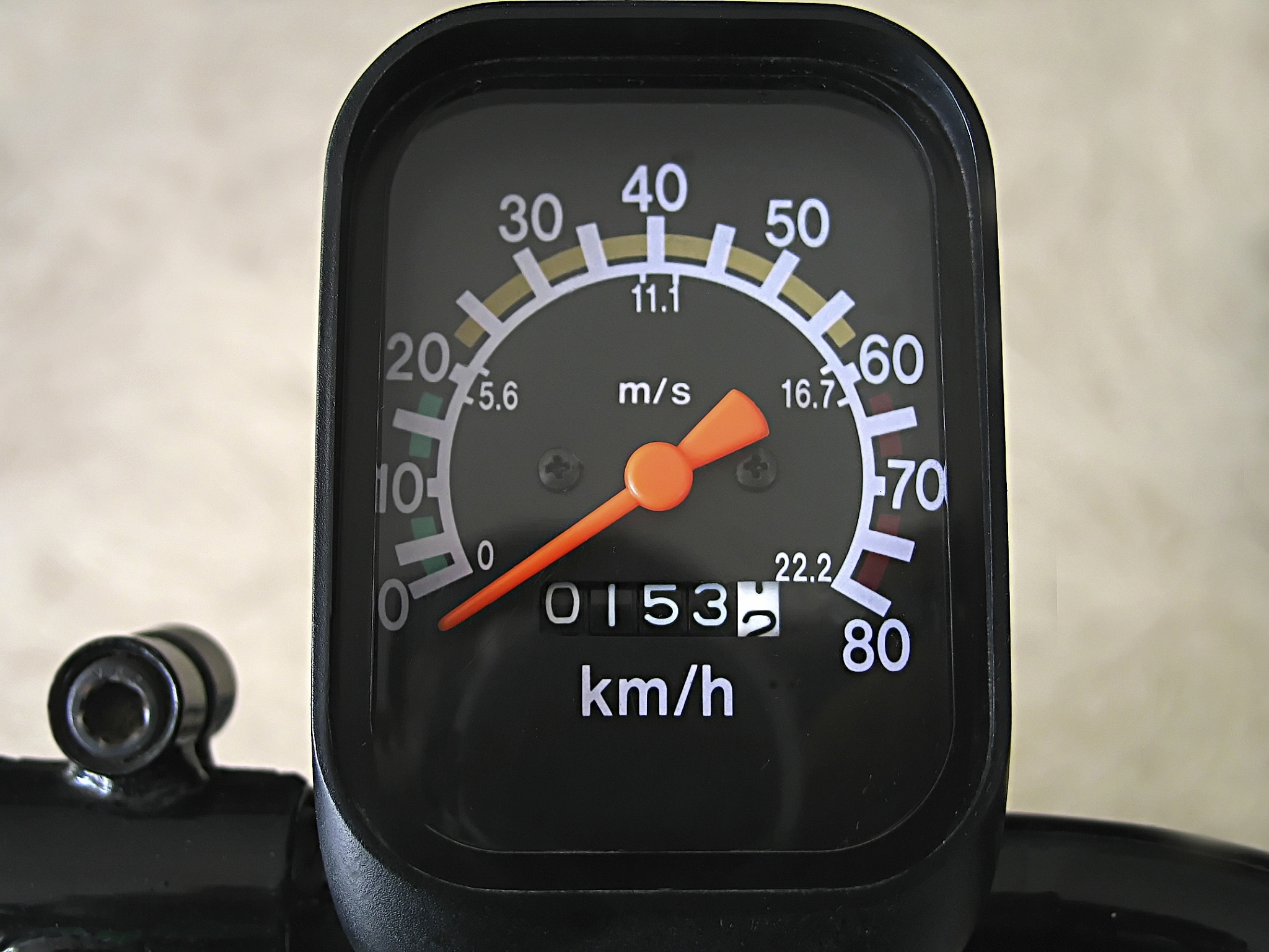 exercise bike speedometer