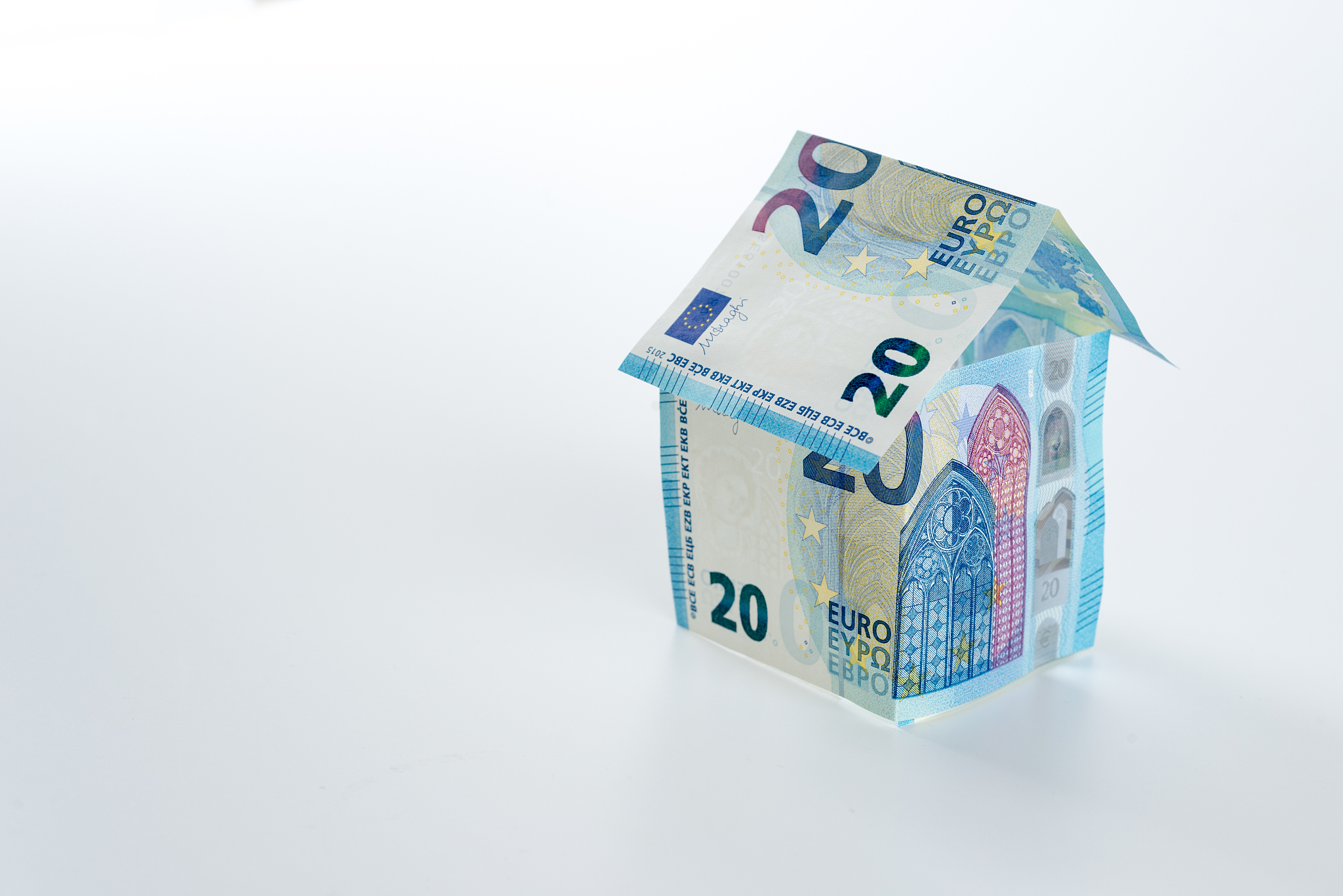 20 euro banknote 2015 house