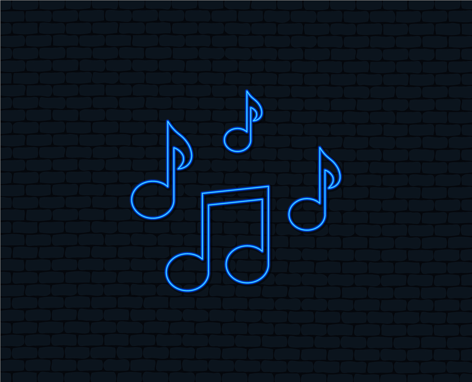 music notes sign icon musical symbol