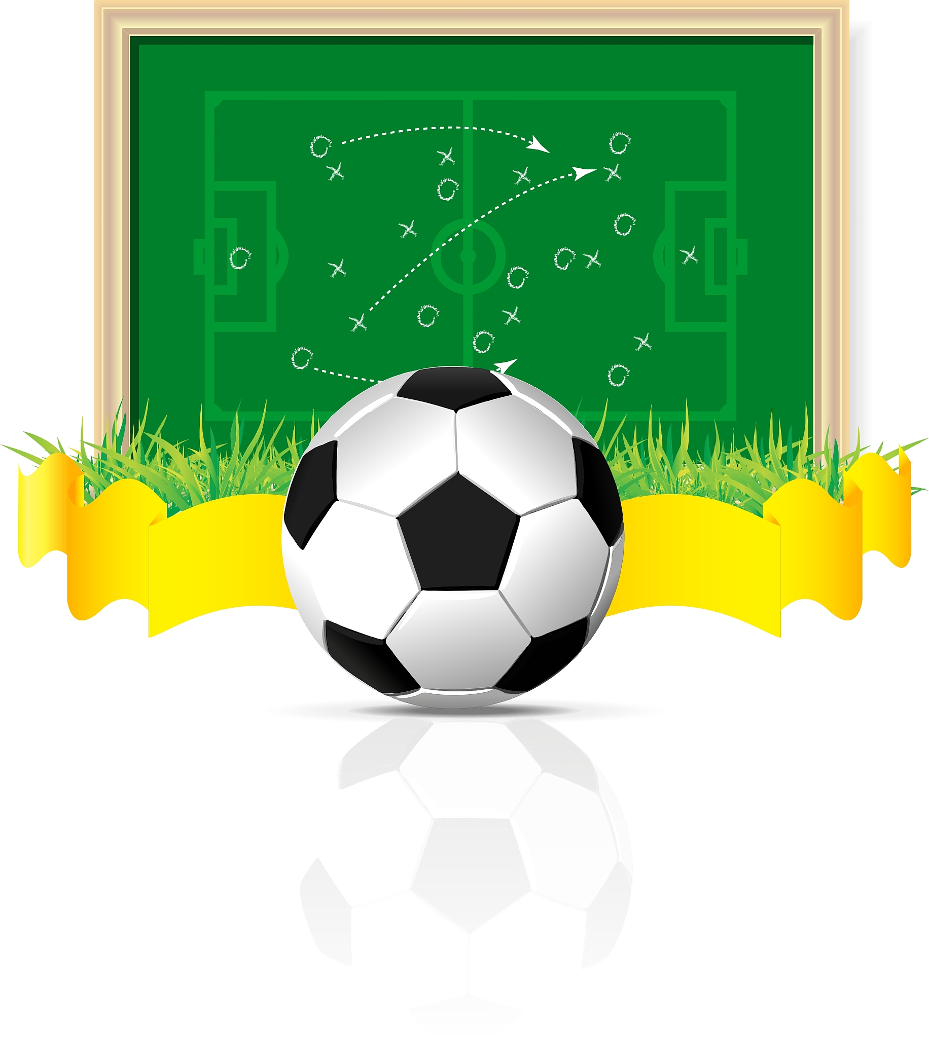 vector soccer ball