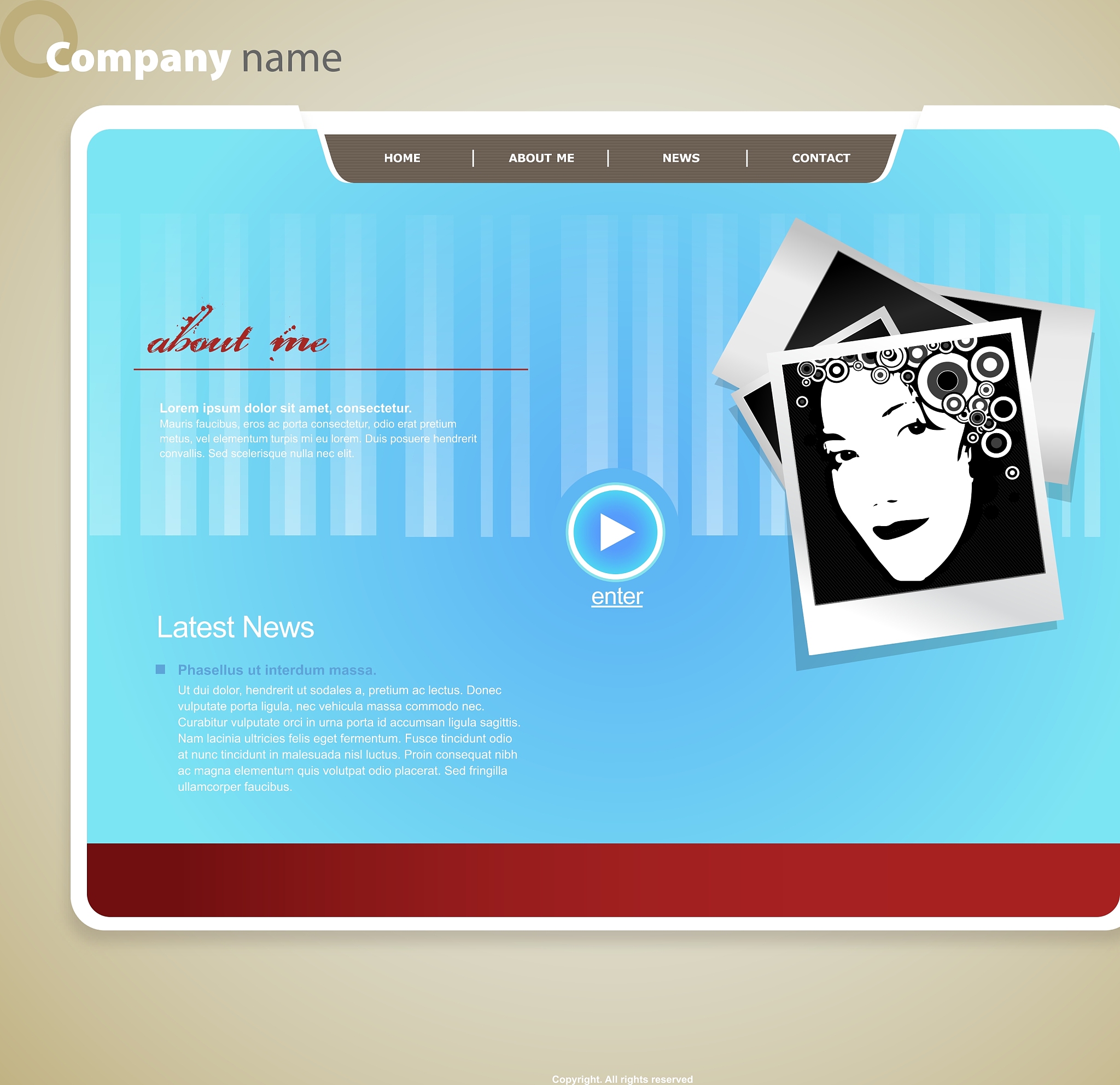 website template
