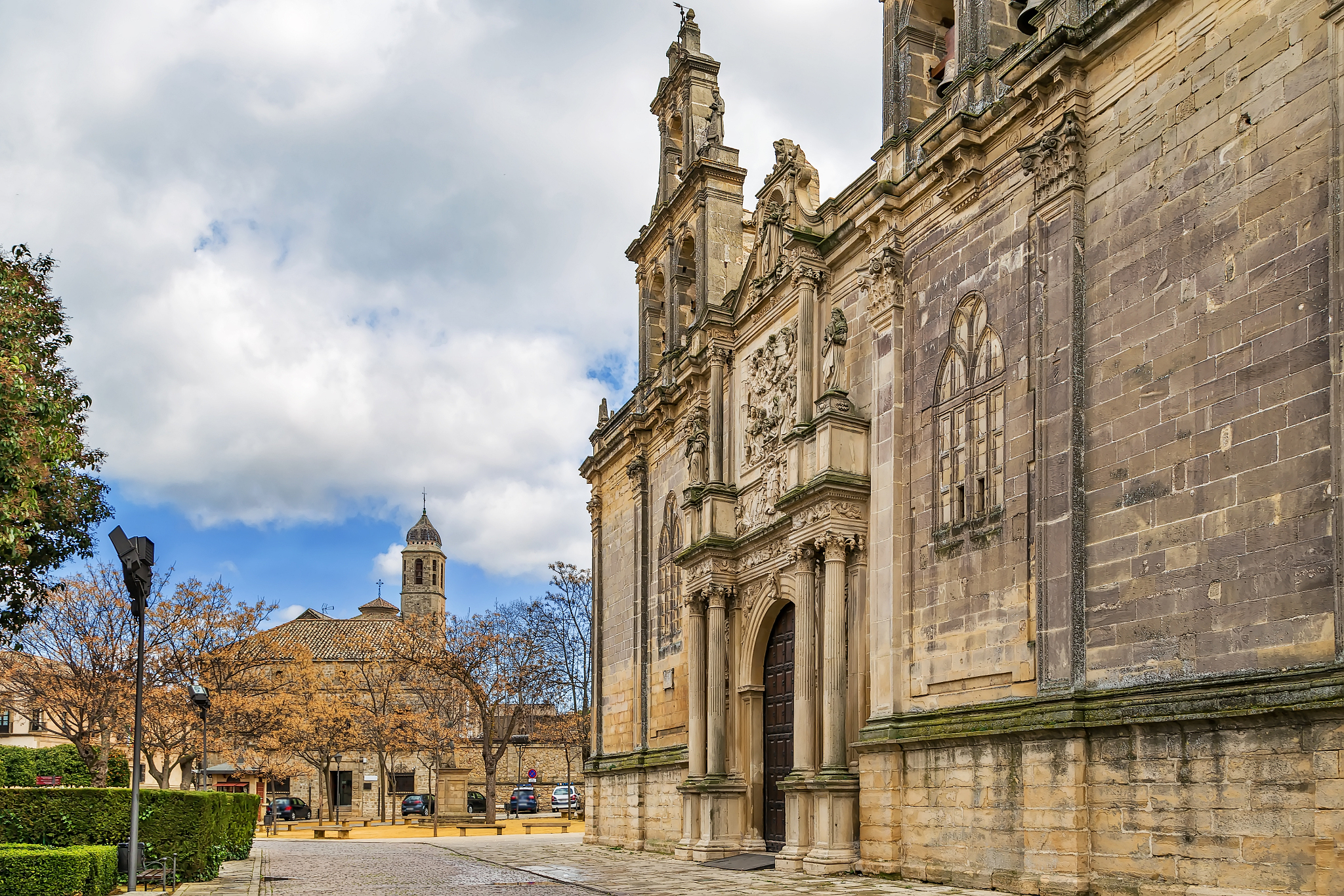 basilica de santa maria de los reales alcazares, ubeda, spain