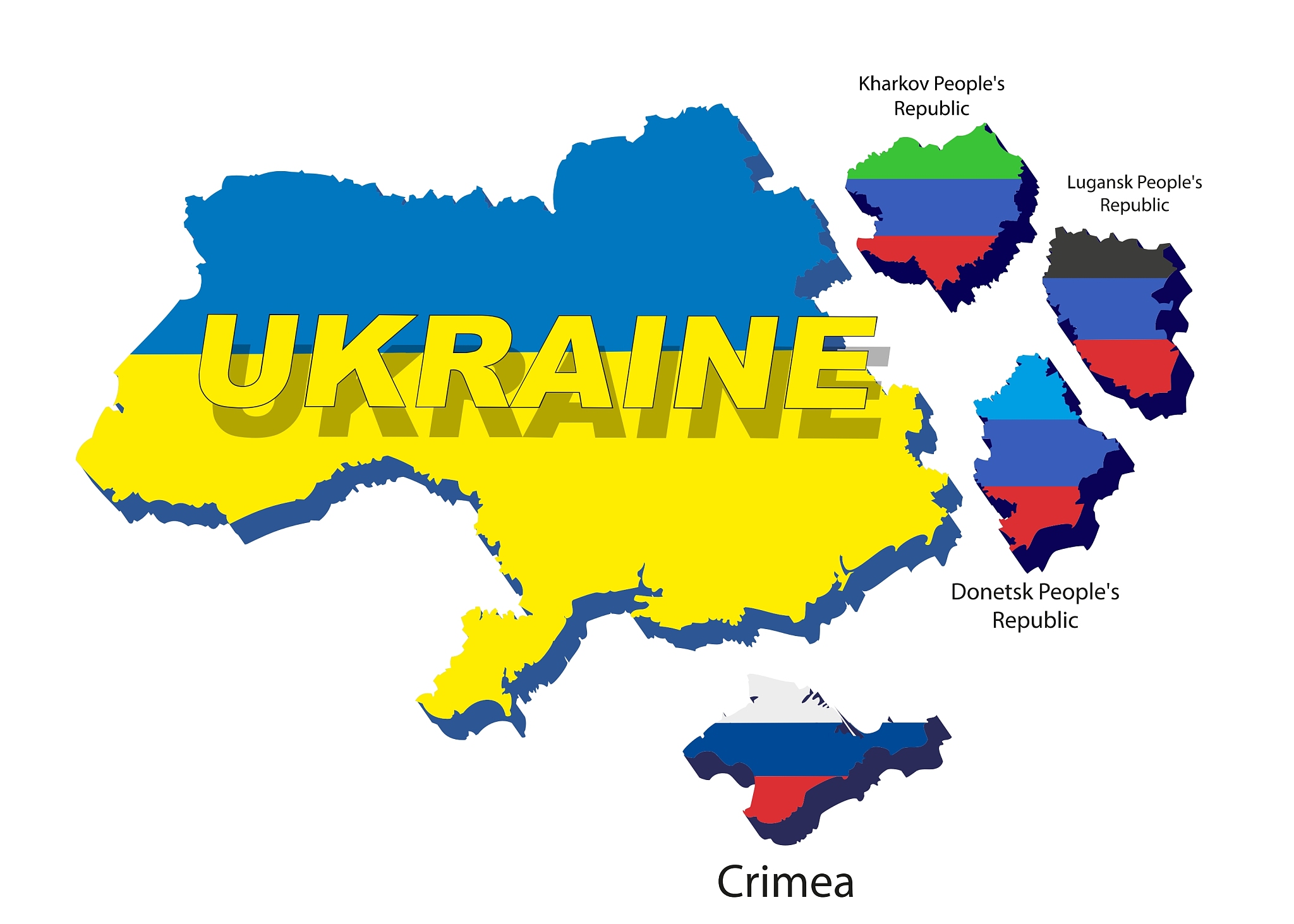 separate regions of ukraine spring events in 2014