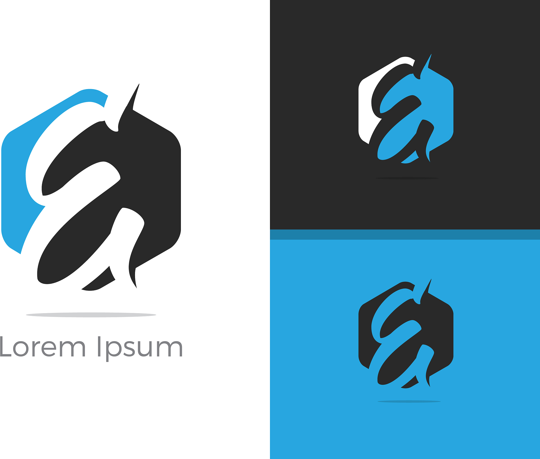 e letter logo design