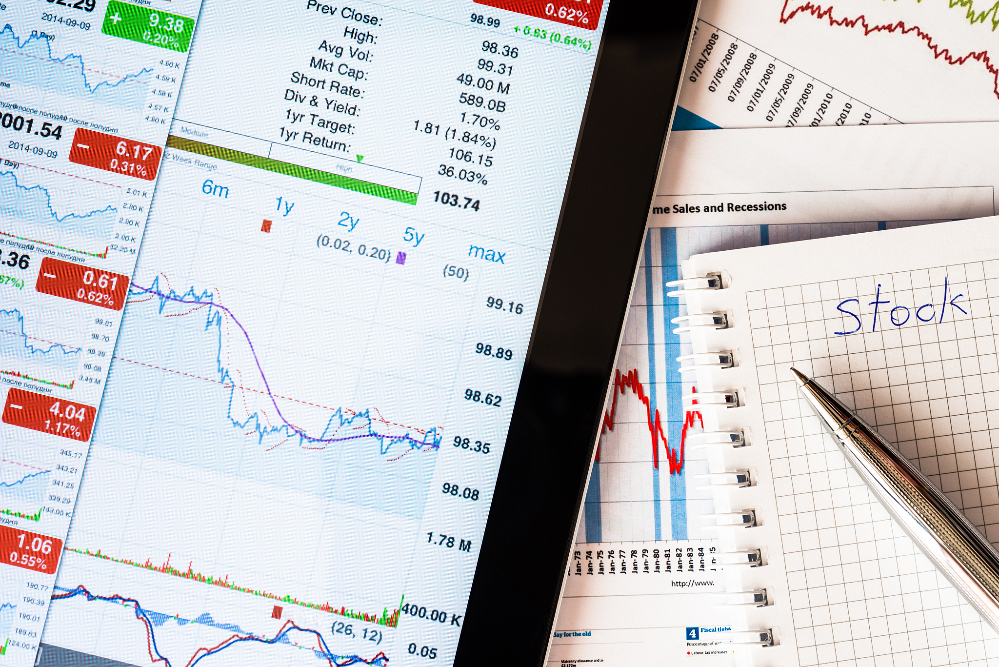 work in stock exchange