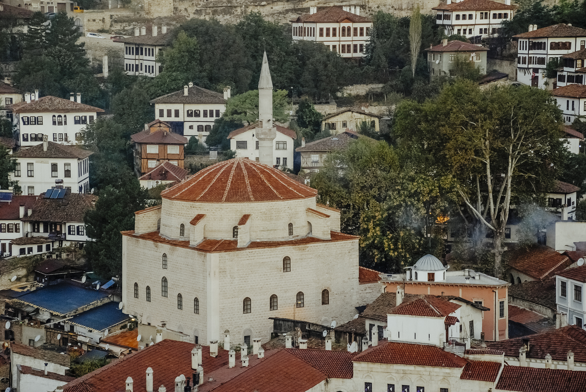 a view from safranbolu historical houses.