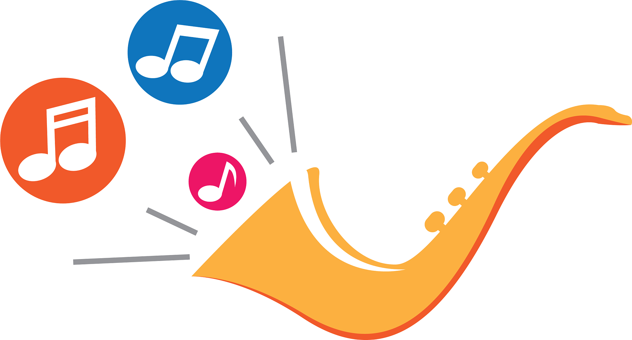 music jazz logo icon
