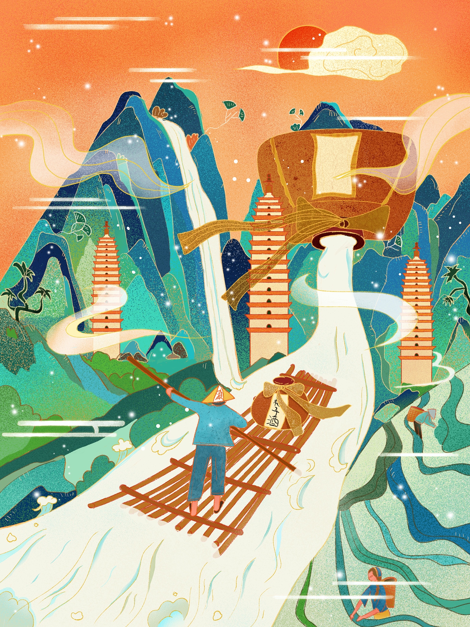 网易联手云和文旅出品H5案例 H5以插画的形式还原了云和县的知名景点并在其中加入了许多有趣互动例如：查看木制玩具的制作环节、击鼓引牛等并可通过互动收集特色小礼品让用户边玩边赏美景留下对云和县的深刻印象达成为云和县的景色和人文进行宣传打造童话山水文旅云和旅游名城的目的。邀用户一起赏山赏水赏童话。手绘画面栩栩如生搭配设计和动效展示了云和县丰富的特色文旅资源让用户沉浸式在线体验云和美景。H5内容丰富互动