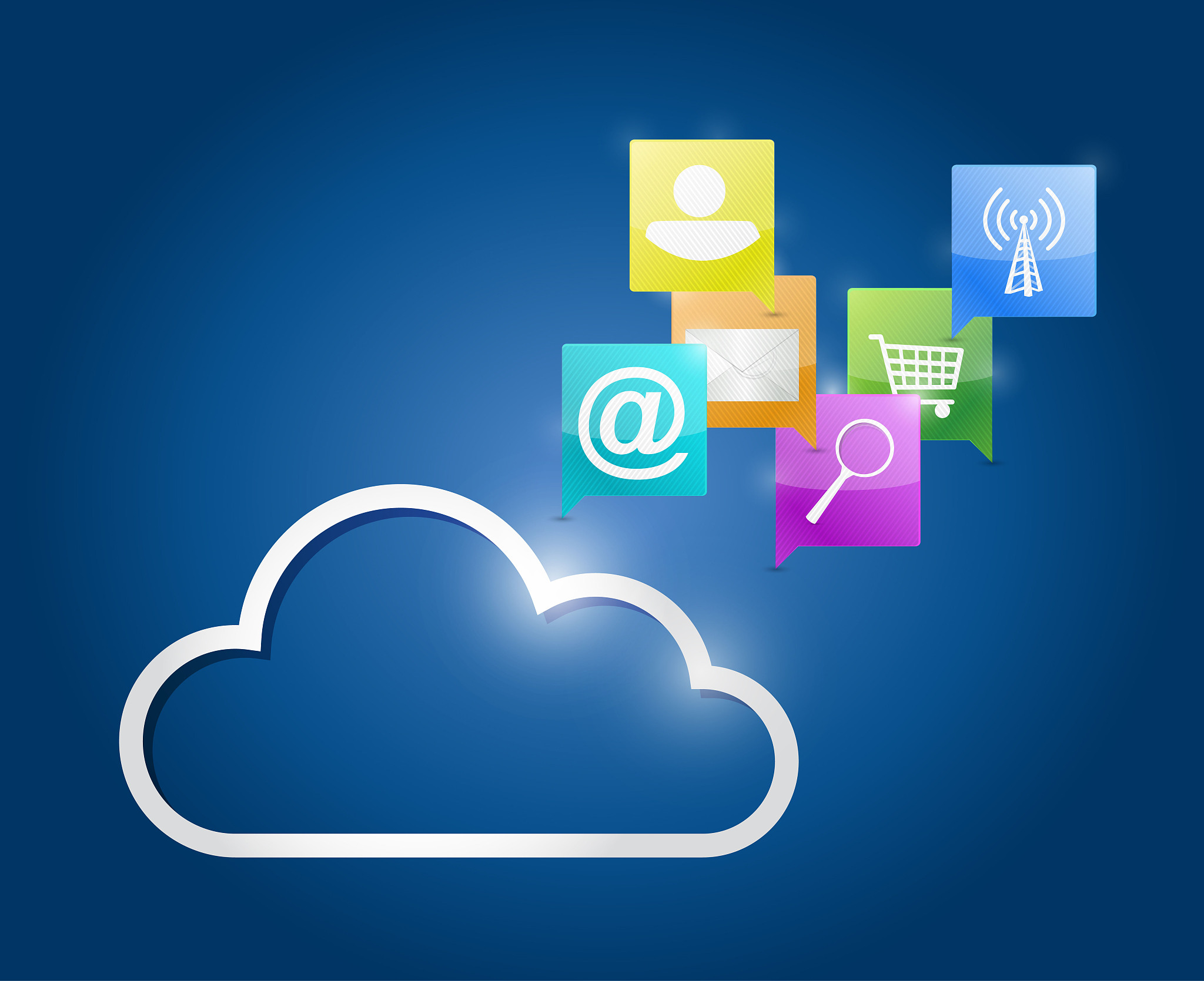 cloud and internet media communication