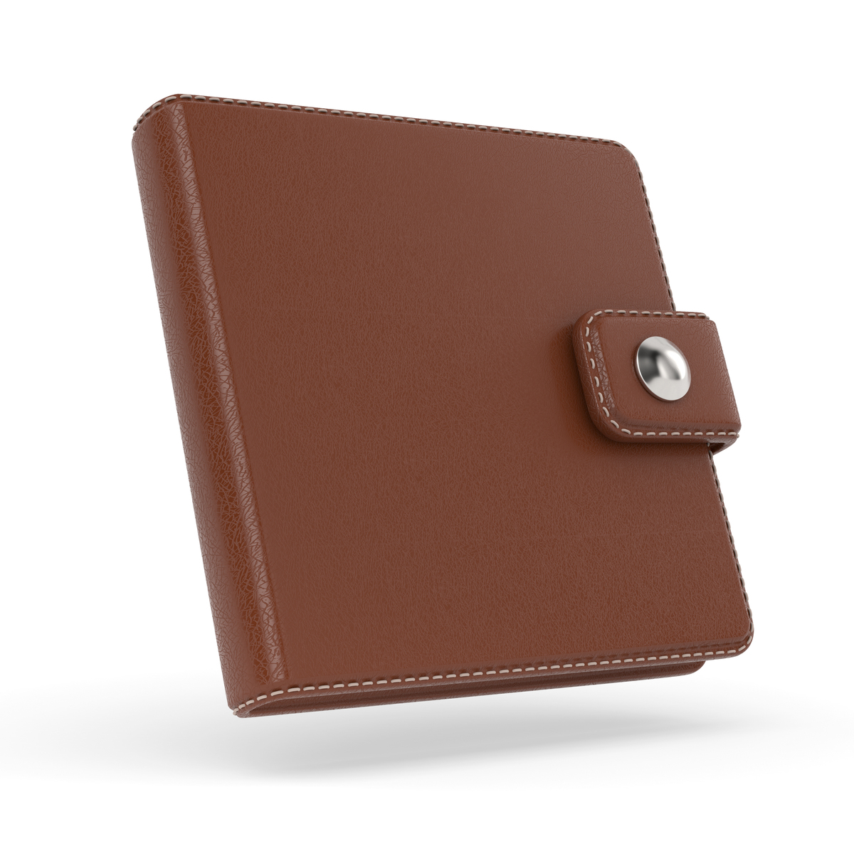 Sweet and Fresh PU Leather Women's Wallet with Multiple Compartments, Photo Slot, Large Bill Clip - Lightweight and Stylish for Everyday Use