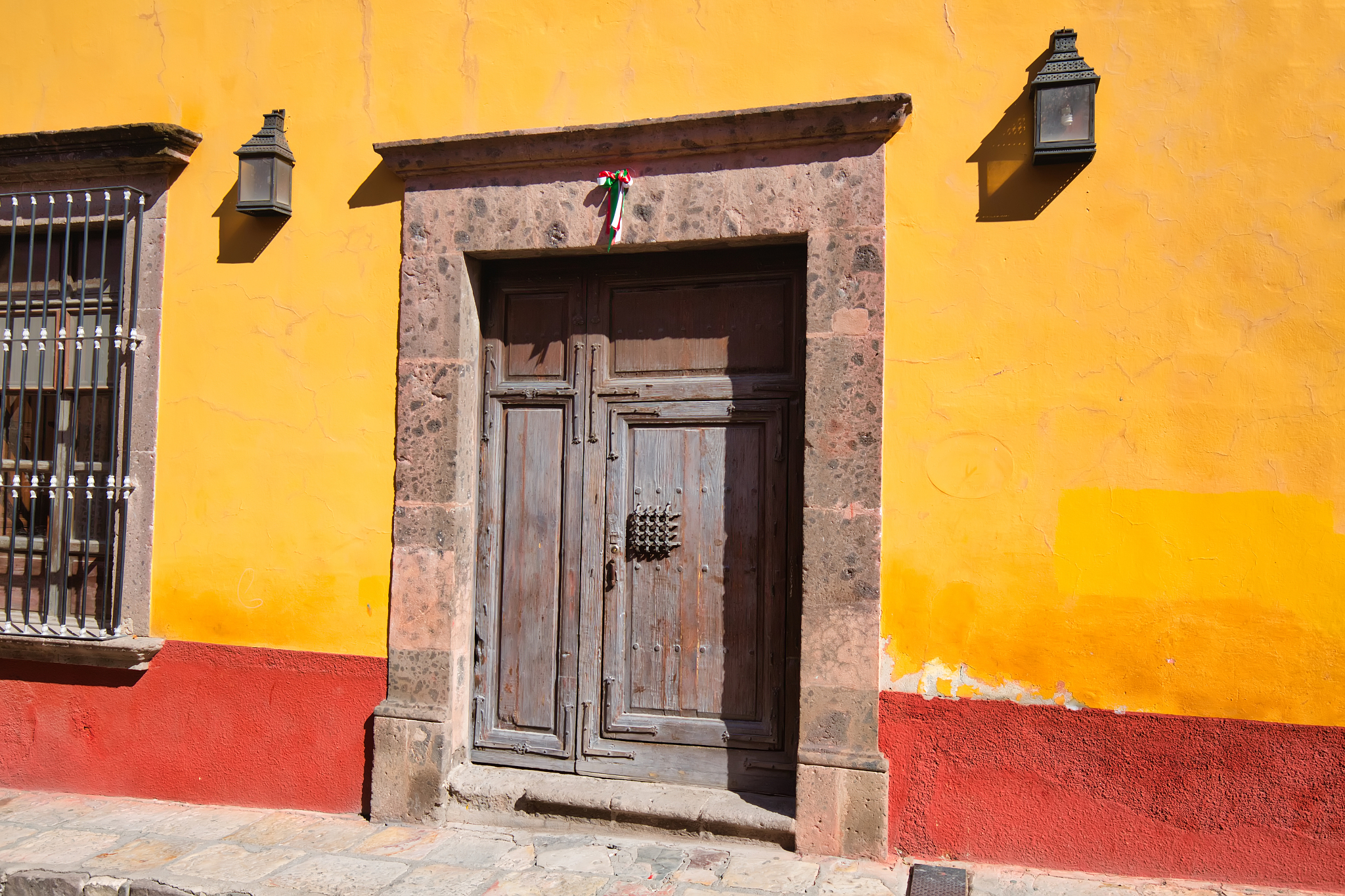 mexico, colorful buildings and streets of san miguel de allende 