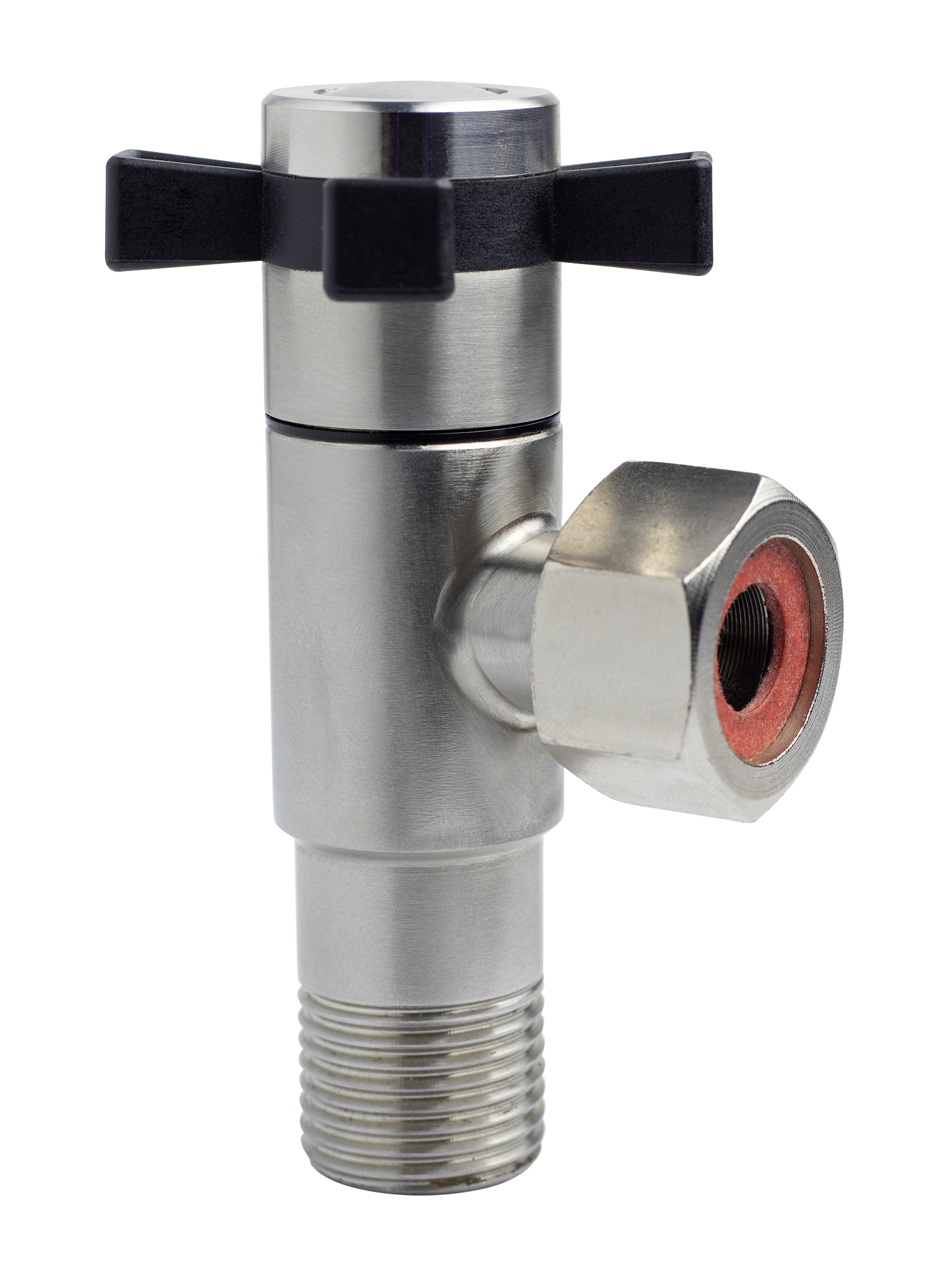 water tap for connecting a washing machine and other bathroom pl