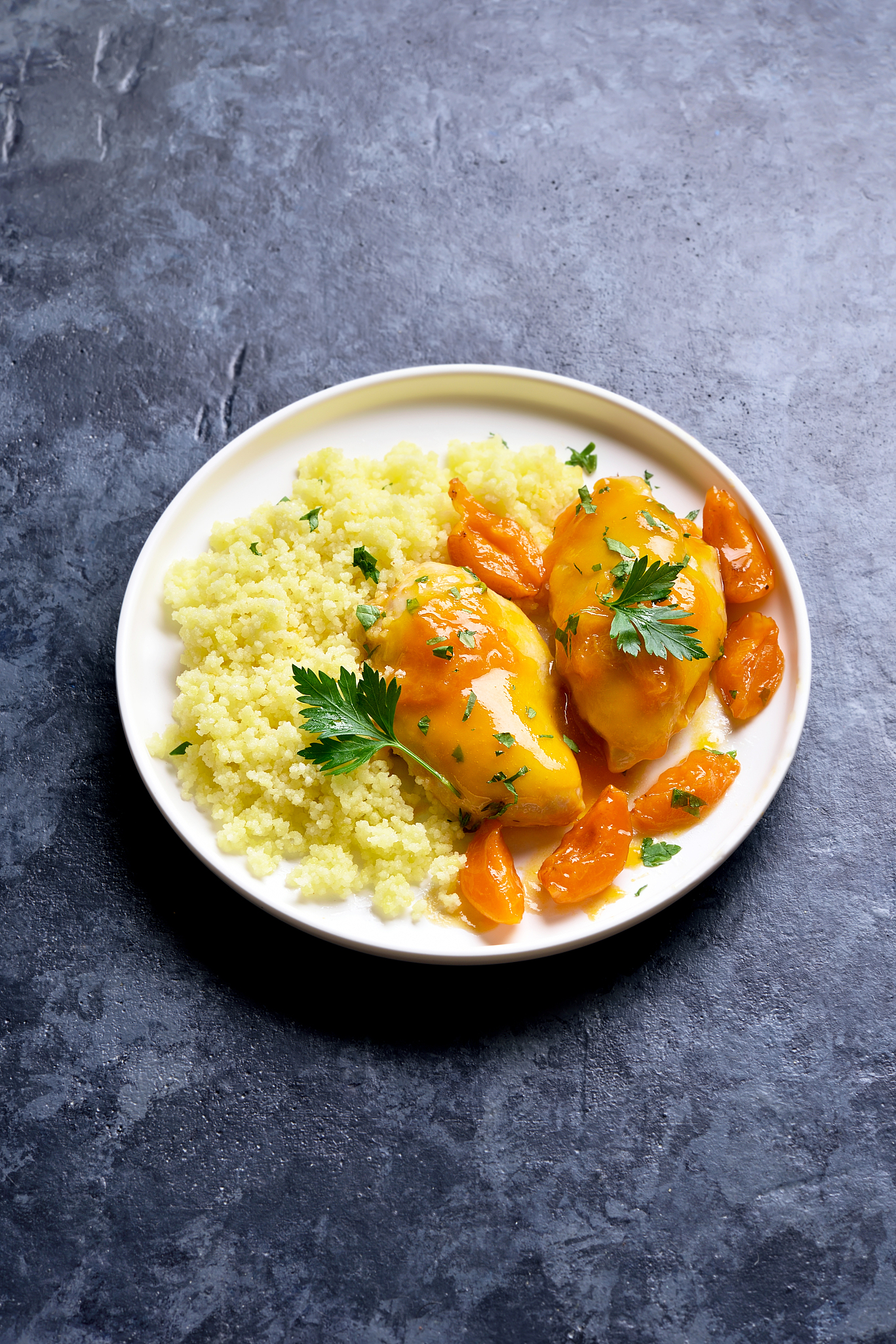 chicken breasts in apricot sauce