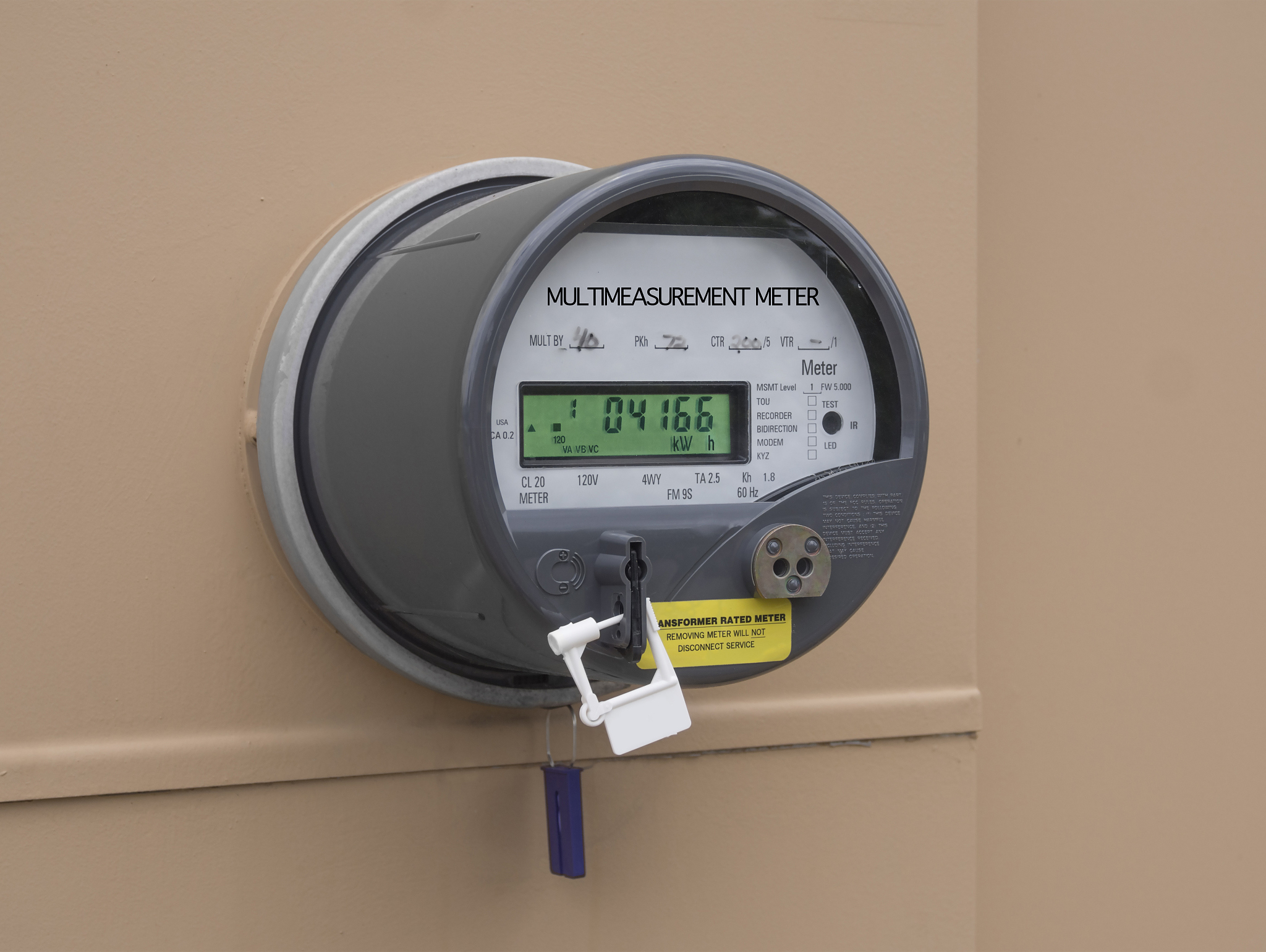 electric utility meter