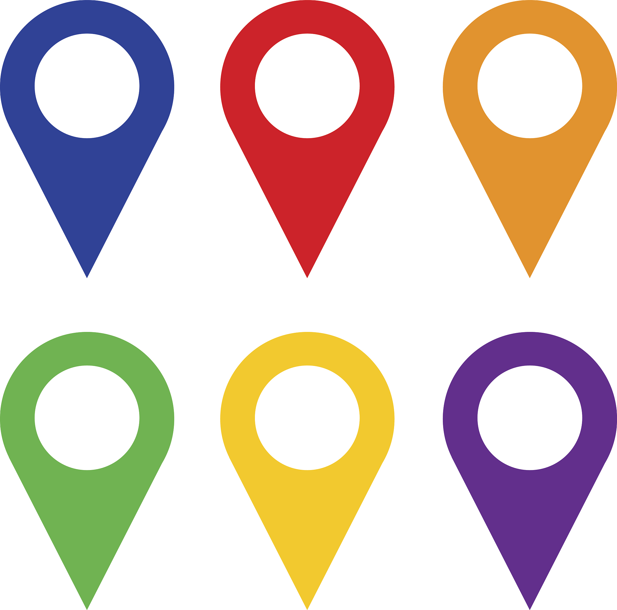 map pointers