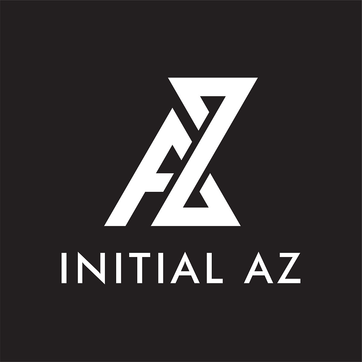 az初始字母logo设计模板矢量