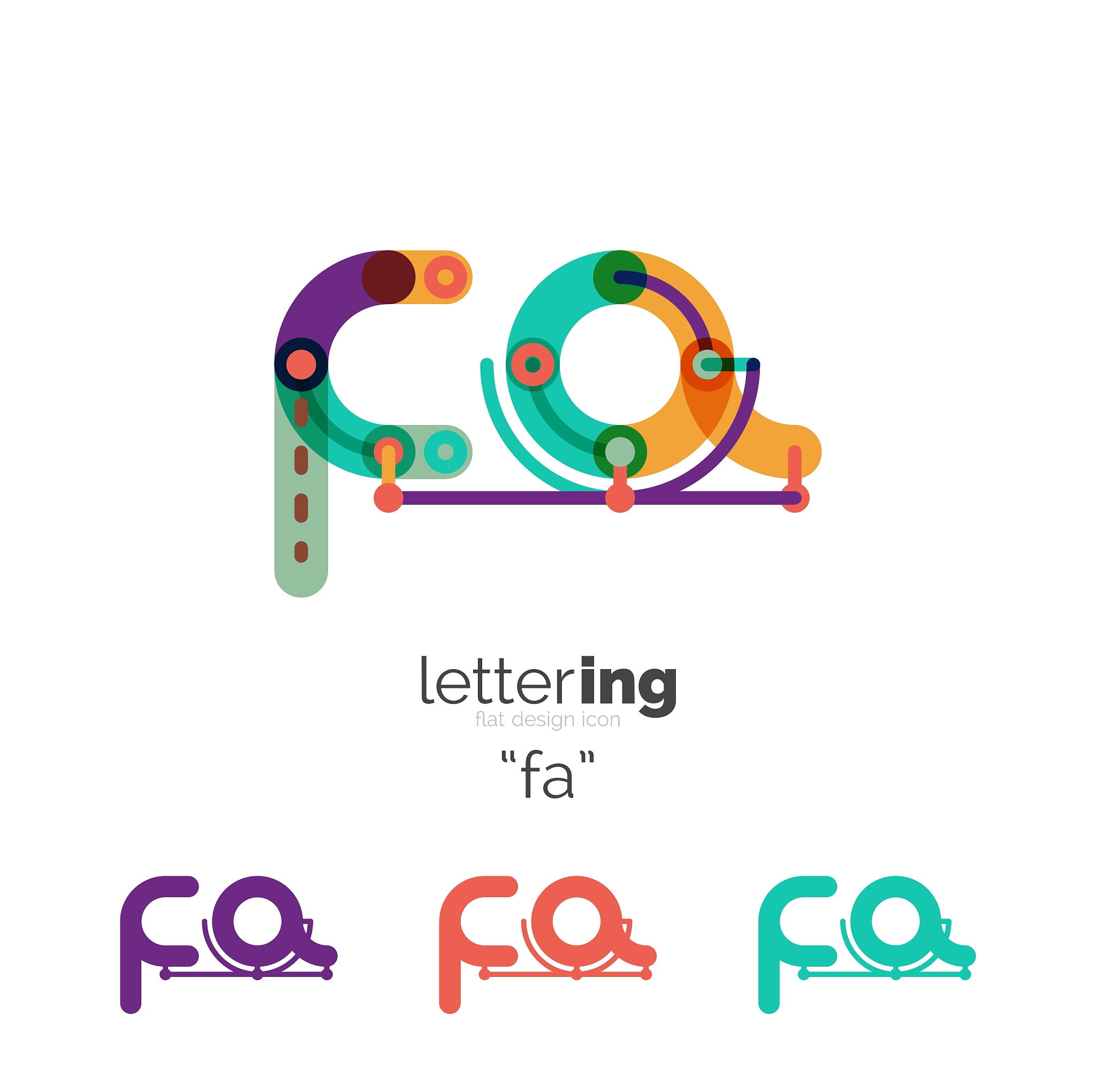 letters logo icon